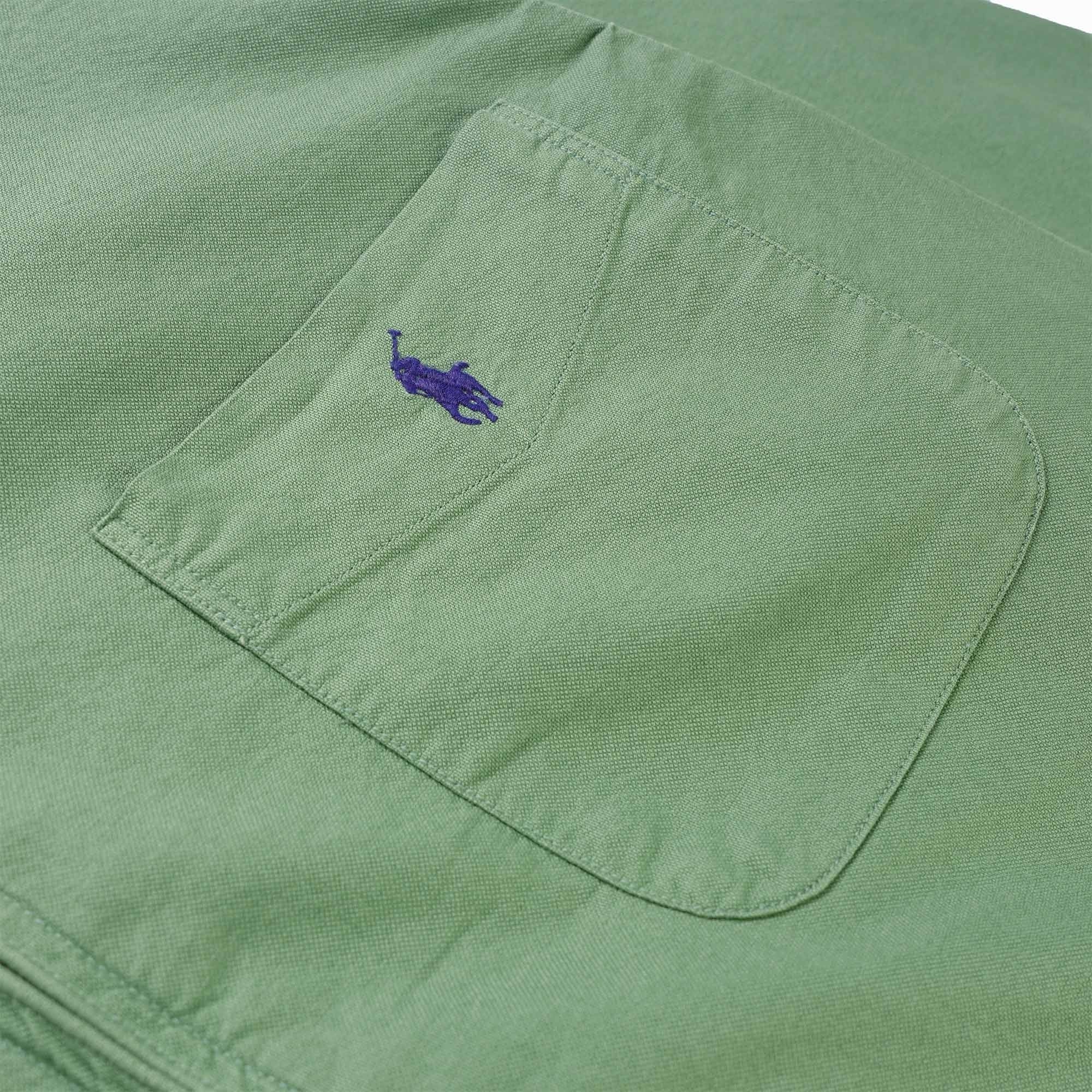 Polo Ralph Lauren Garment-Dyed Oxford Overshirt - Fatigue