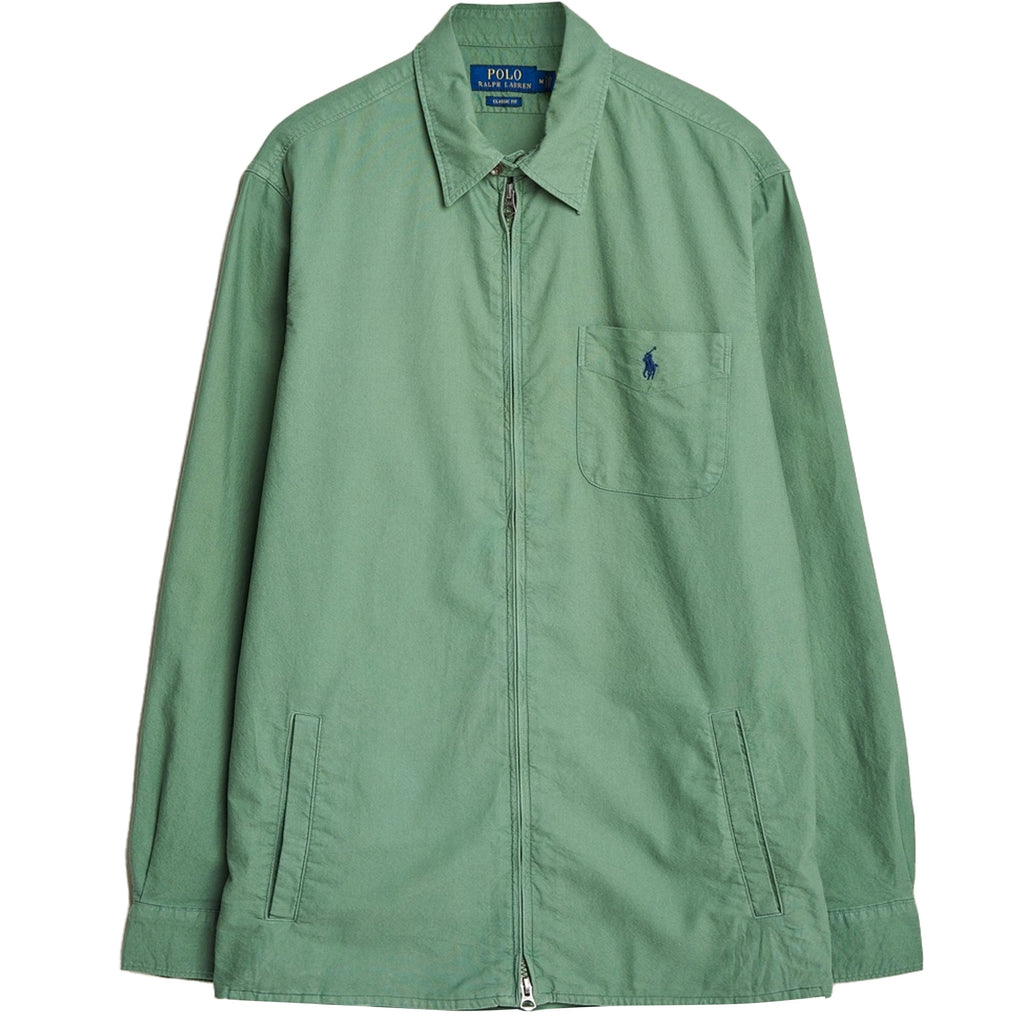 Polo Ralph Lauren Garment-Dyed Oxford Overshirt - Fatigue