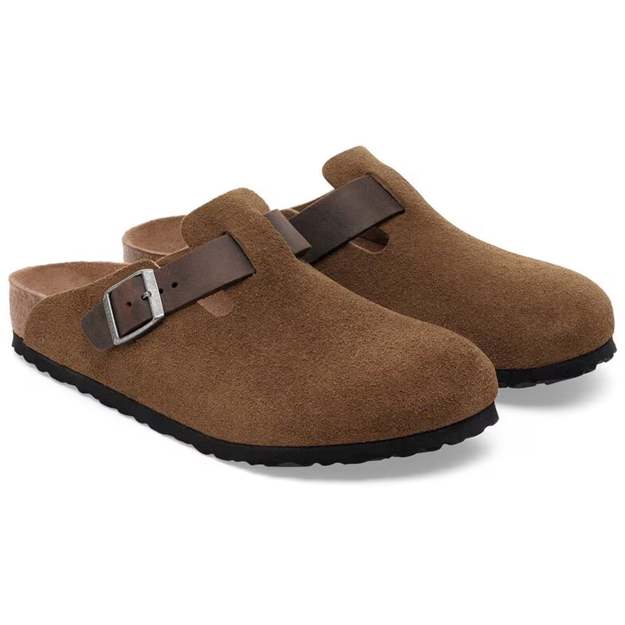 Boston BS Mixed Leather - Dark Tea