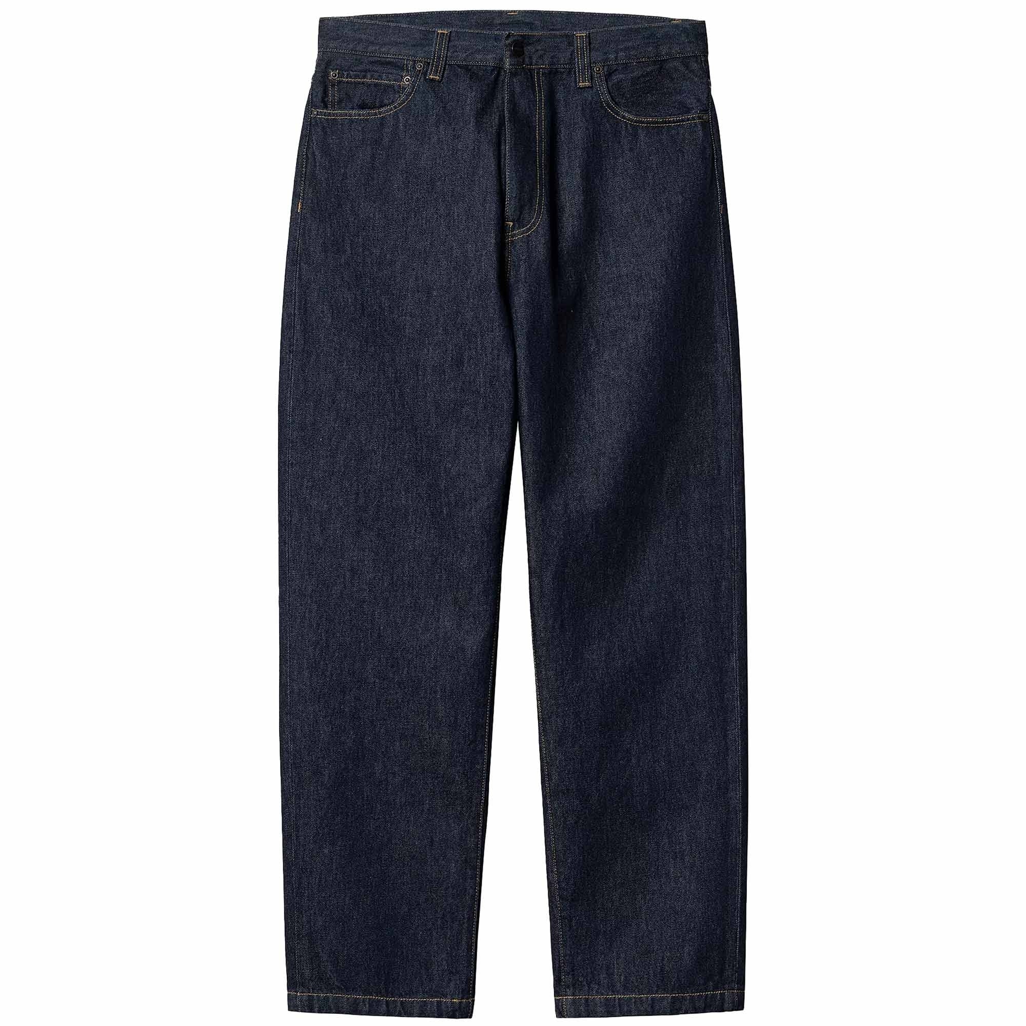Carhartt WIP Aaron Pants - Blue Rinsed