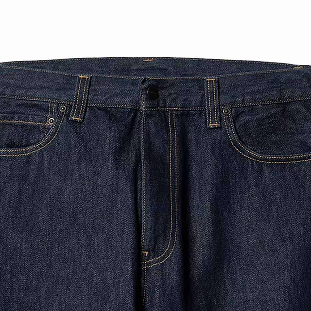 Carhartt WIP Aaron Pants - Blue Rinsed