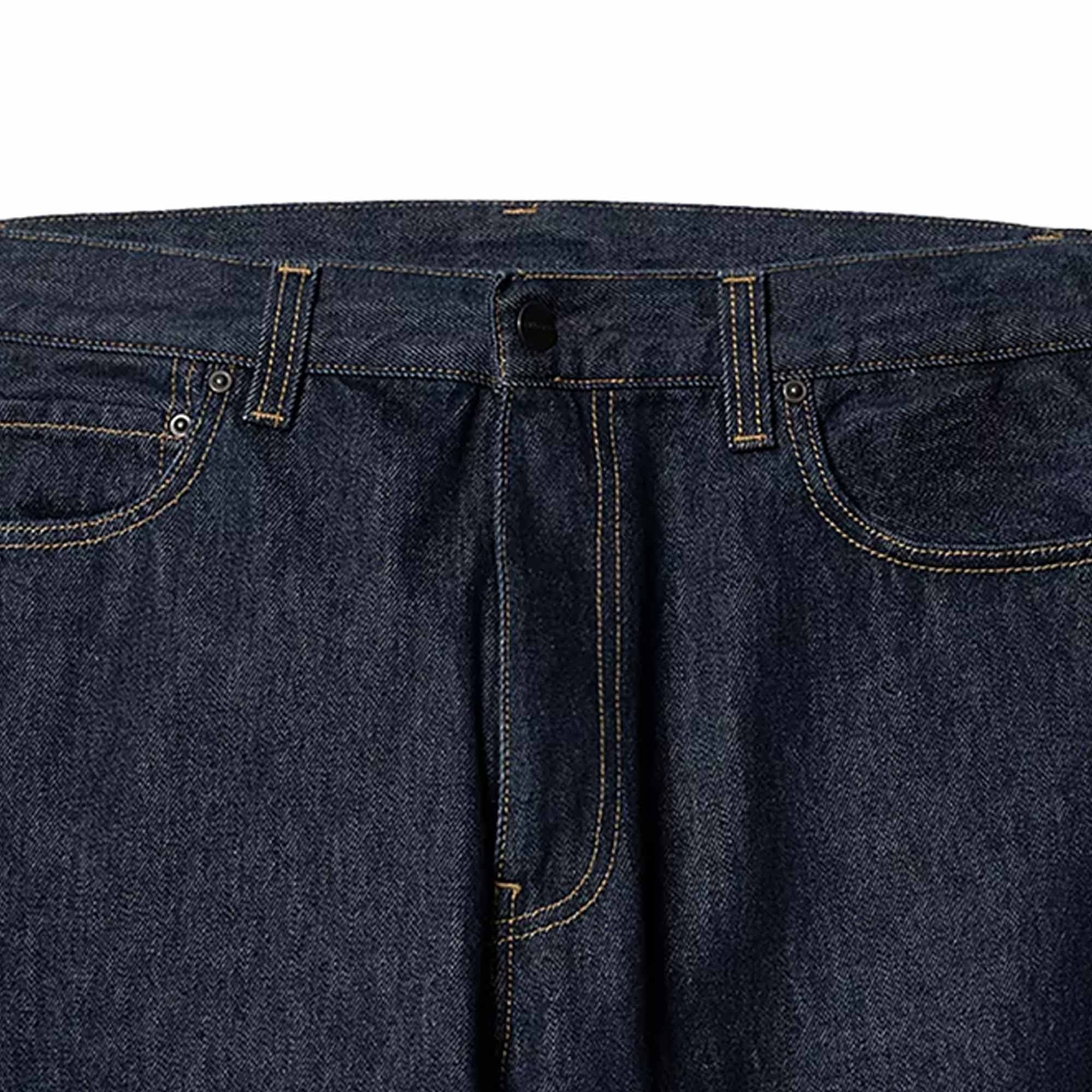 Carhartt WIP Aaron Pants - Blue Rinsed