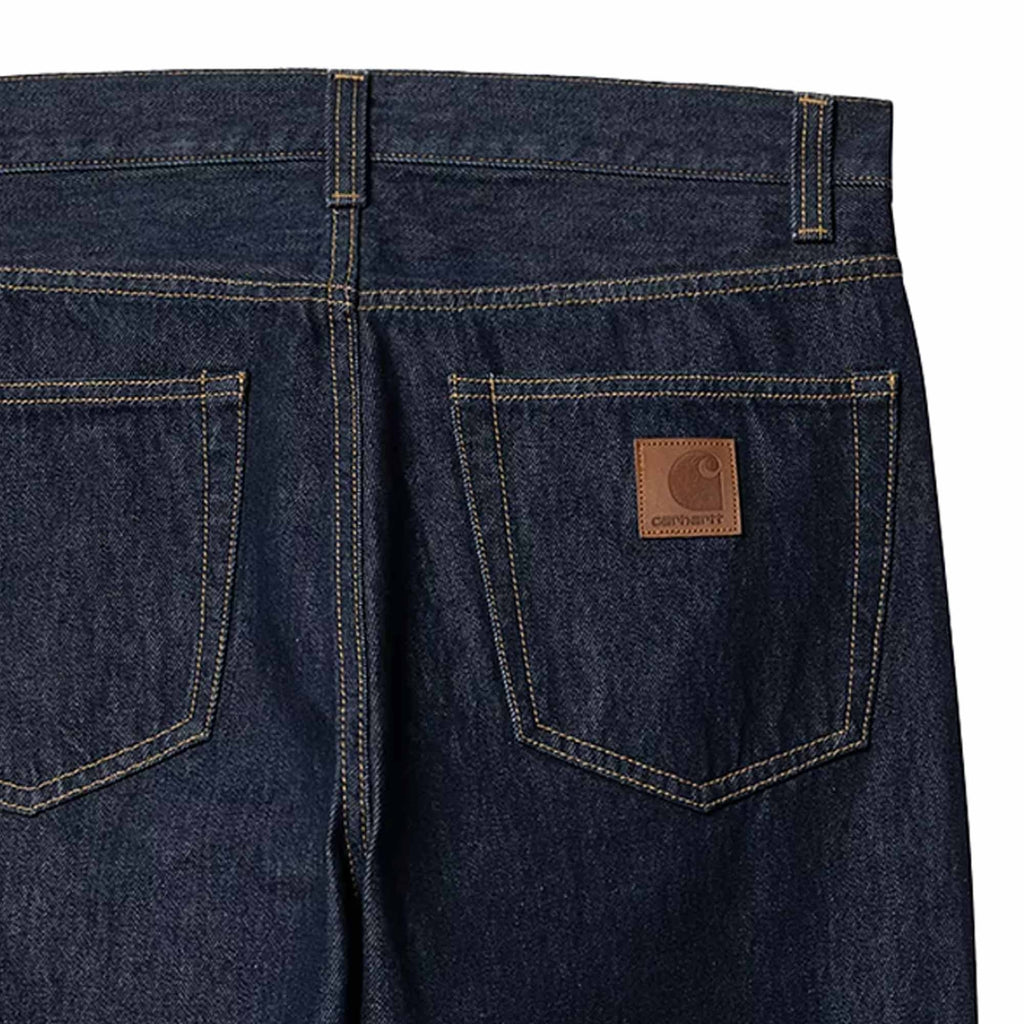 Carhartt WIP Aaron Pants - Blue Rinsed