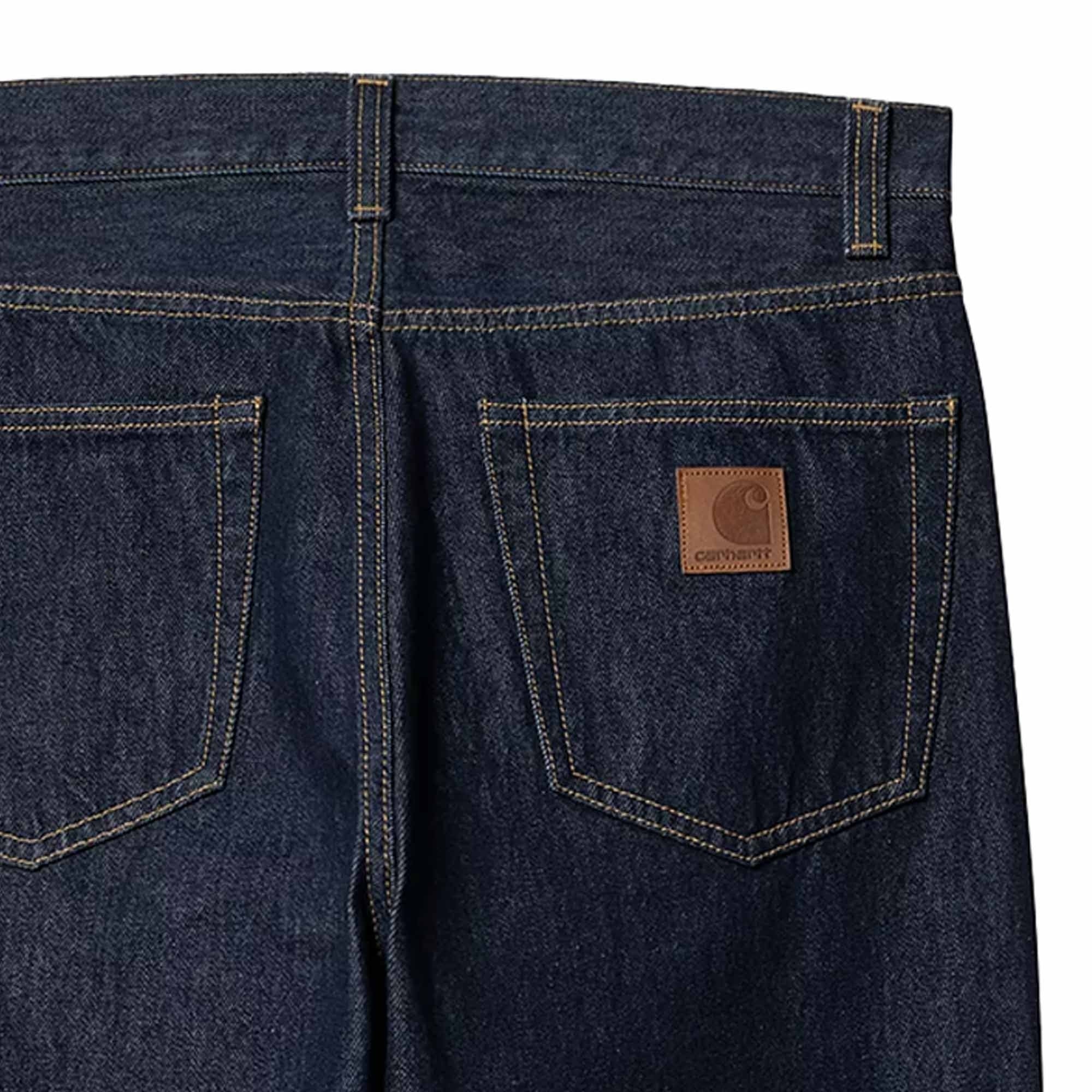 Carhartt WIP Aaron Pants - Blue Rinsed