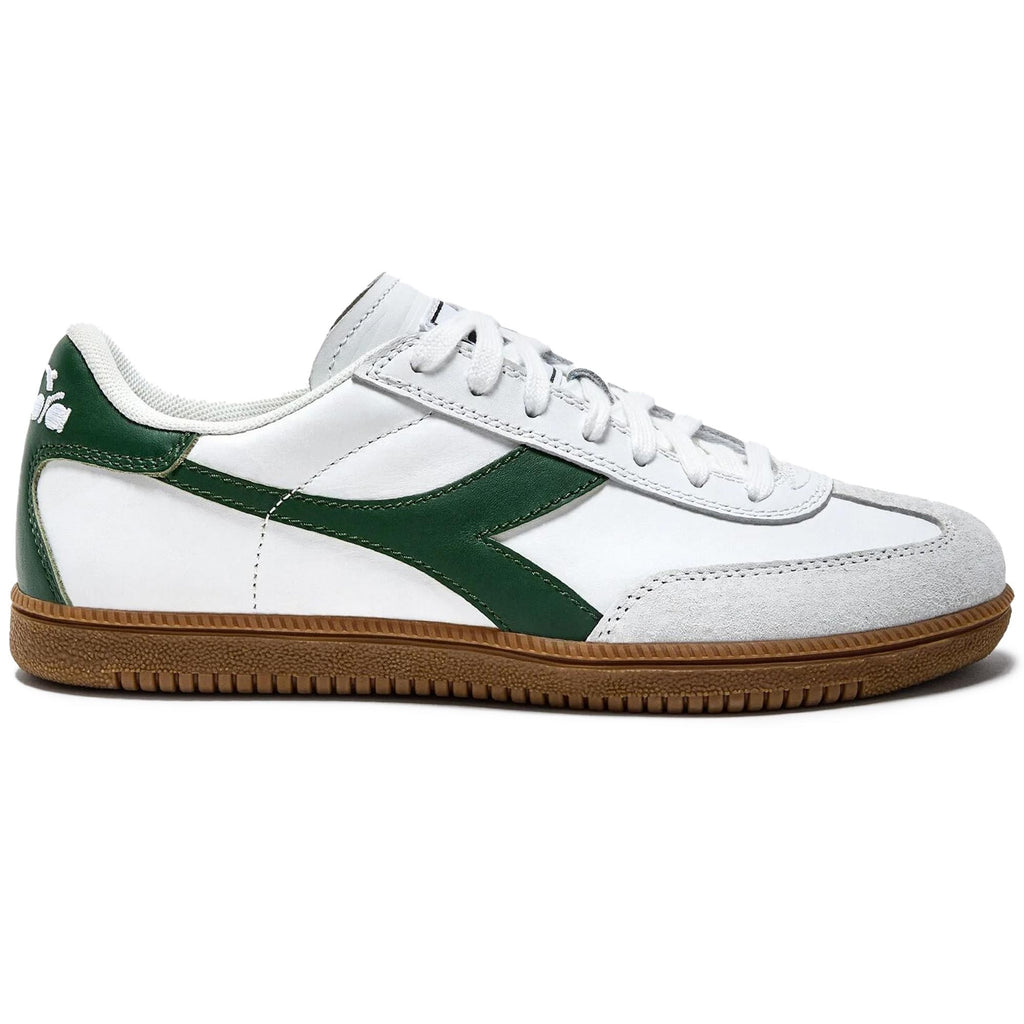Diadora Trainer - White and Green