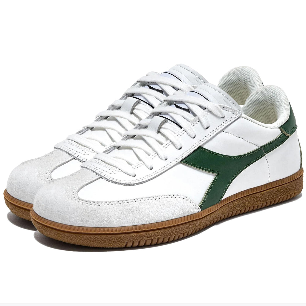 Diadora Trainer - White and Green