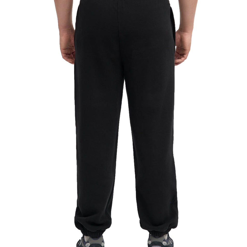 Organic Relaxed Sweatpants - Dark Black