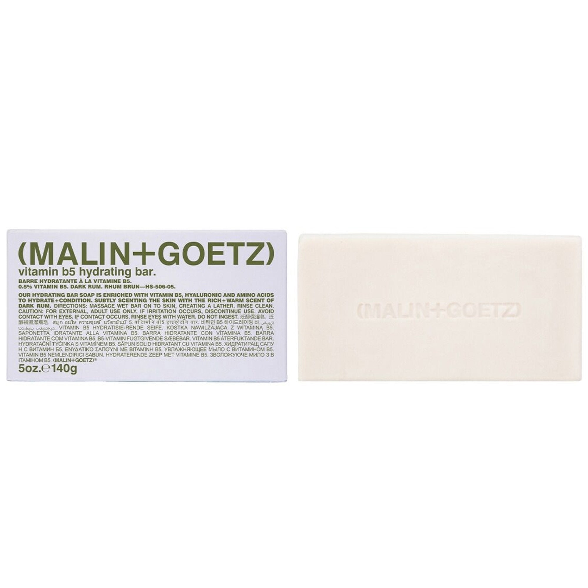 Malin + Goetz Vitamin B5 Hydrating Bar - Rum