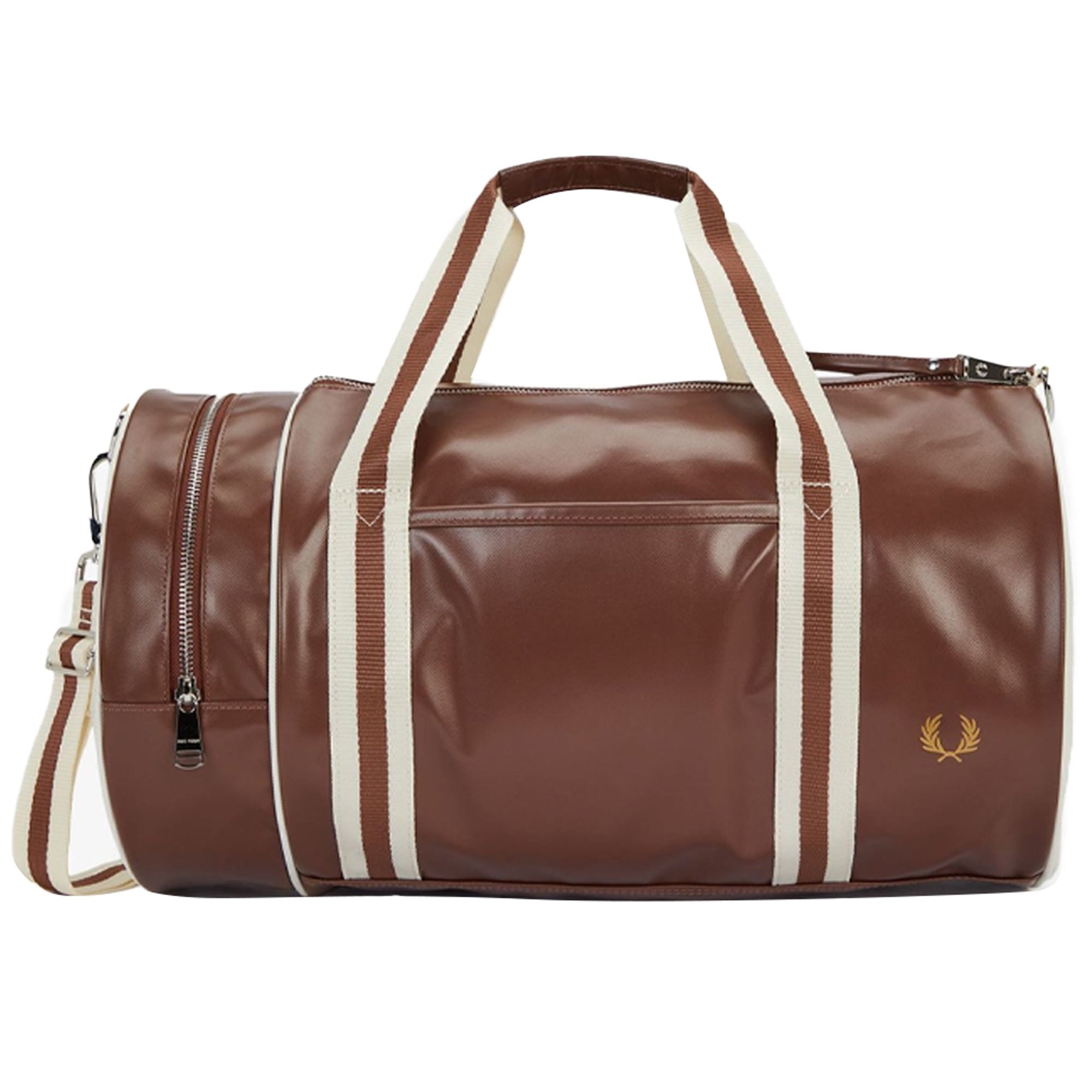 Fred Perry Classic Barrel Bag - Tan