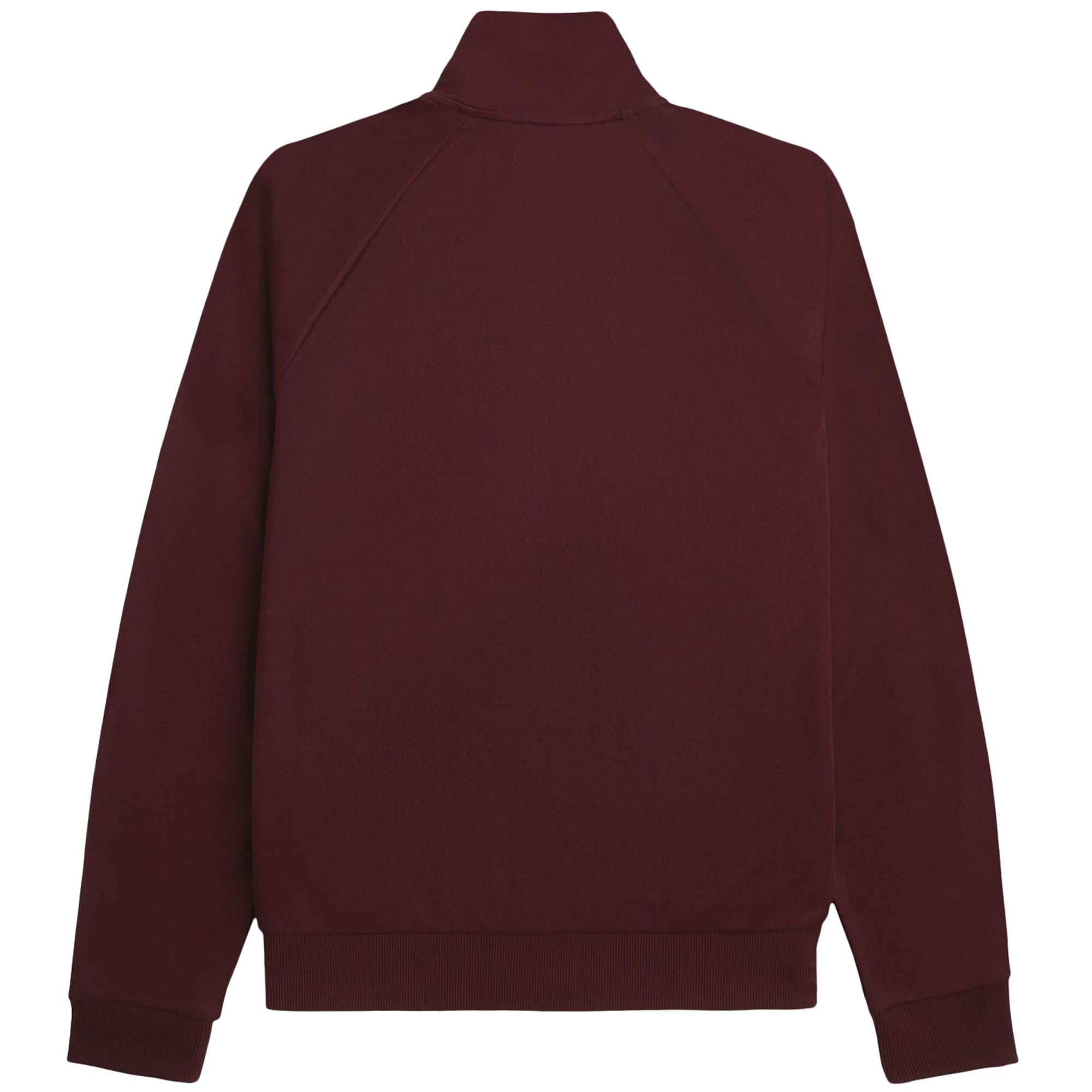 Fred Perry Argyle Track Jacket - Oxblood
