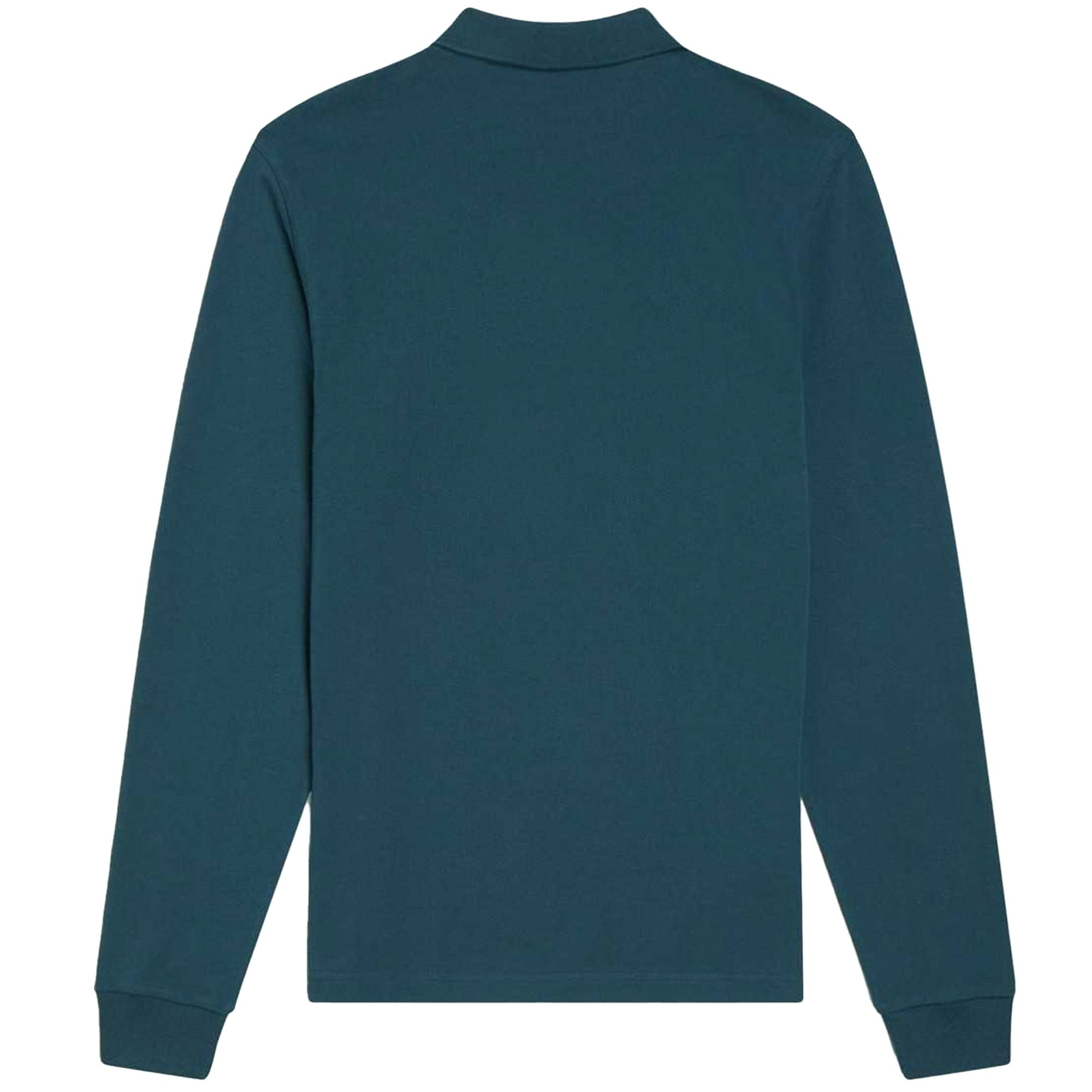 Fred Perry K4535 Long Sleeve Polo Shirt - Dark Petrol