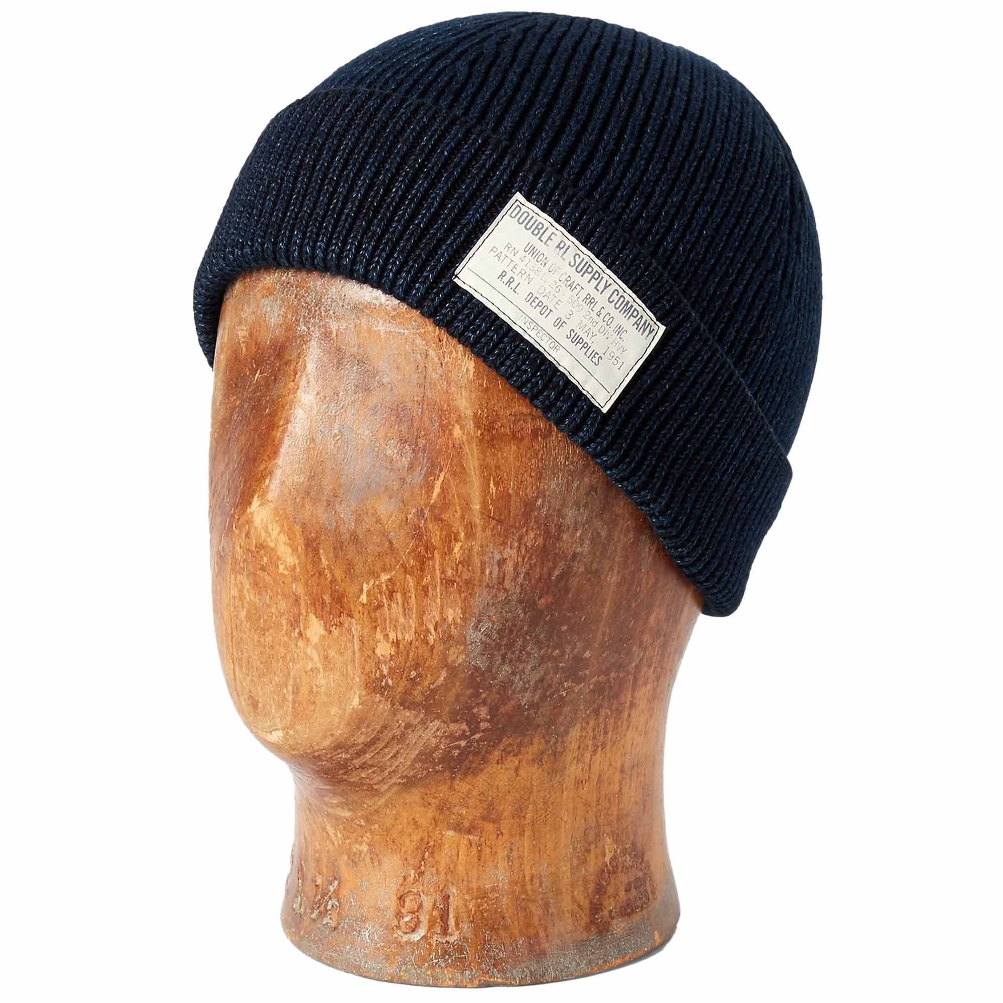Indigo-Dyed Cotton Watch Cap - Midnight