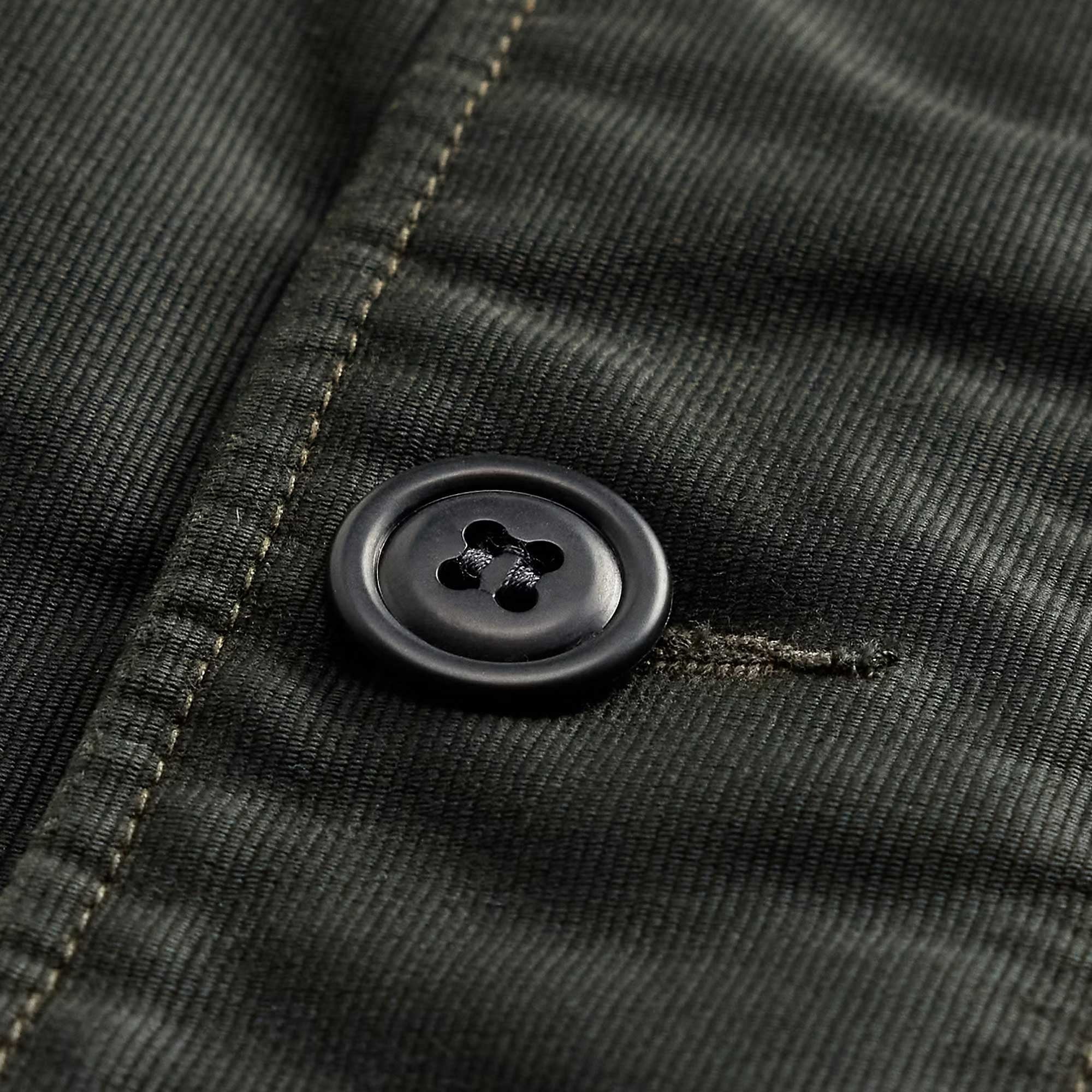 RRL by Ralph Lauren Corduroy-Collar Cotton Bower Deck Jacket - Black