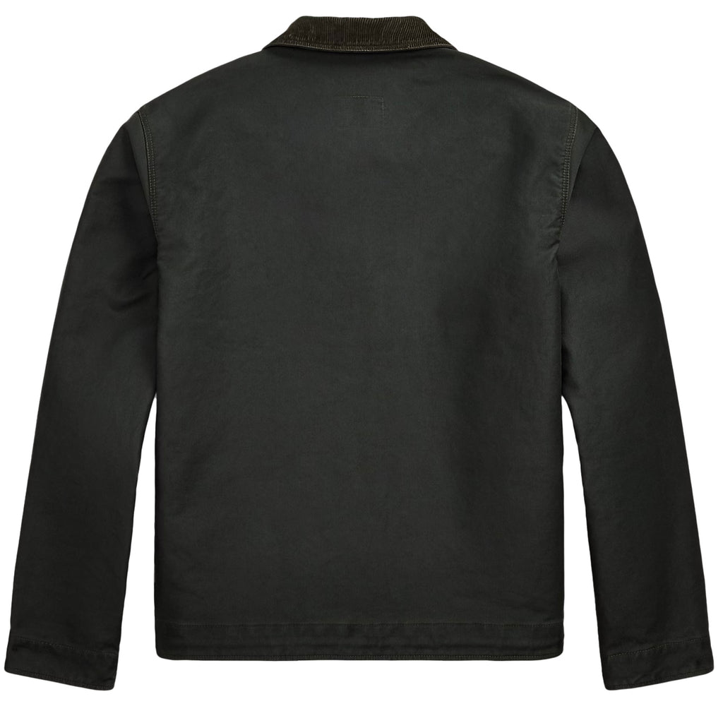 RRL by Ralph Lauren Corduroy-Collar Cotton Bower Deck Jacket - Black