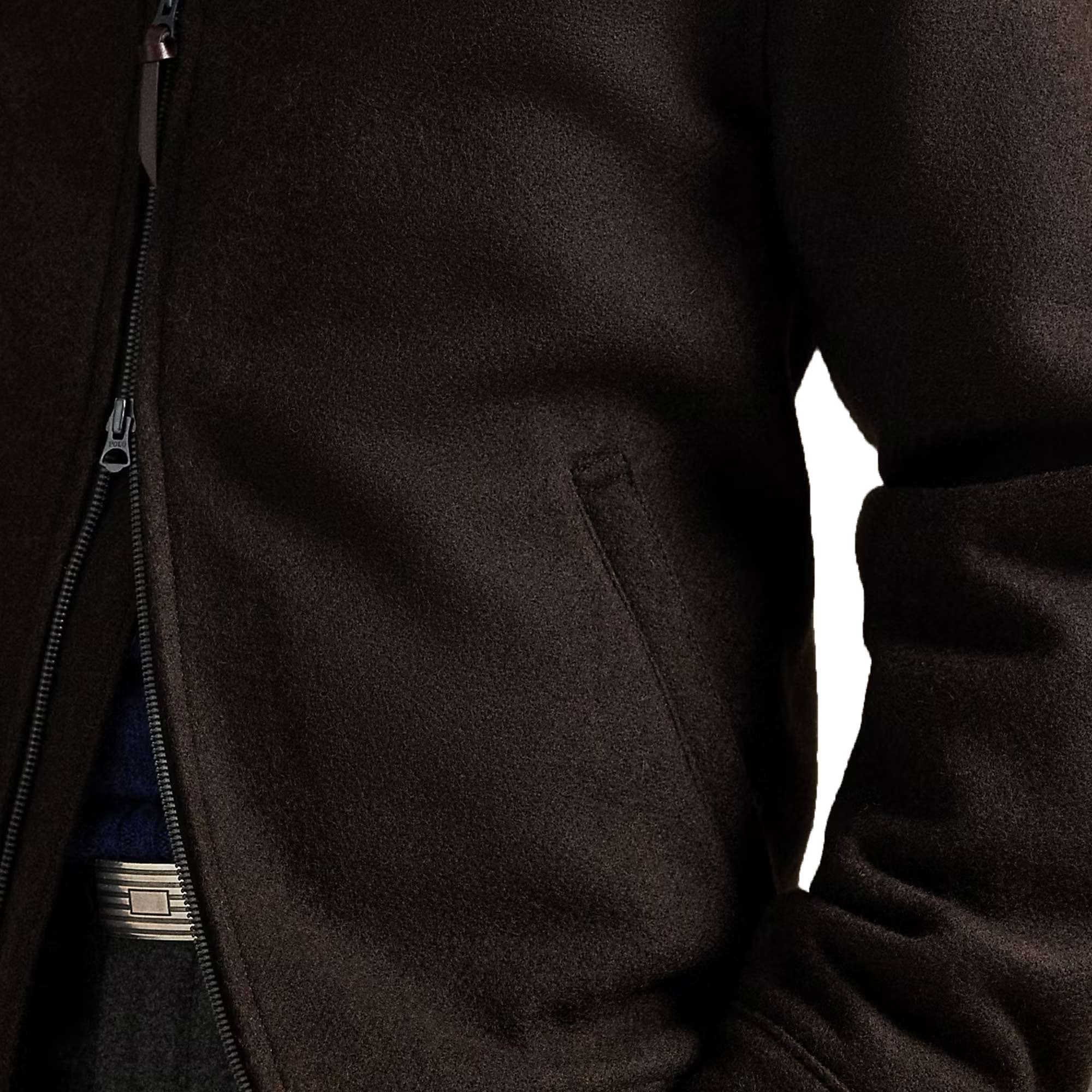Polo Ralph Lauren The Langdon Wool Jacket - Circuit Brown