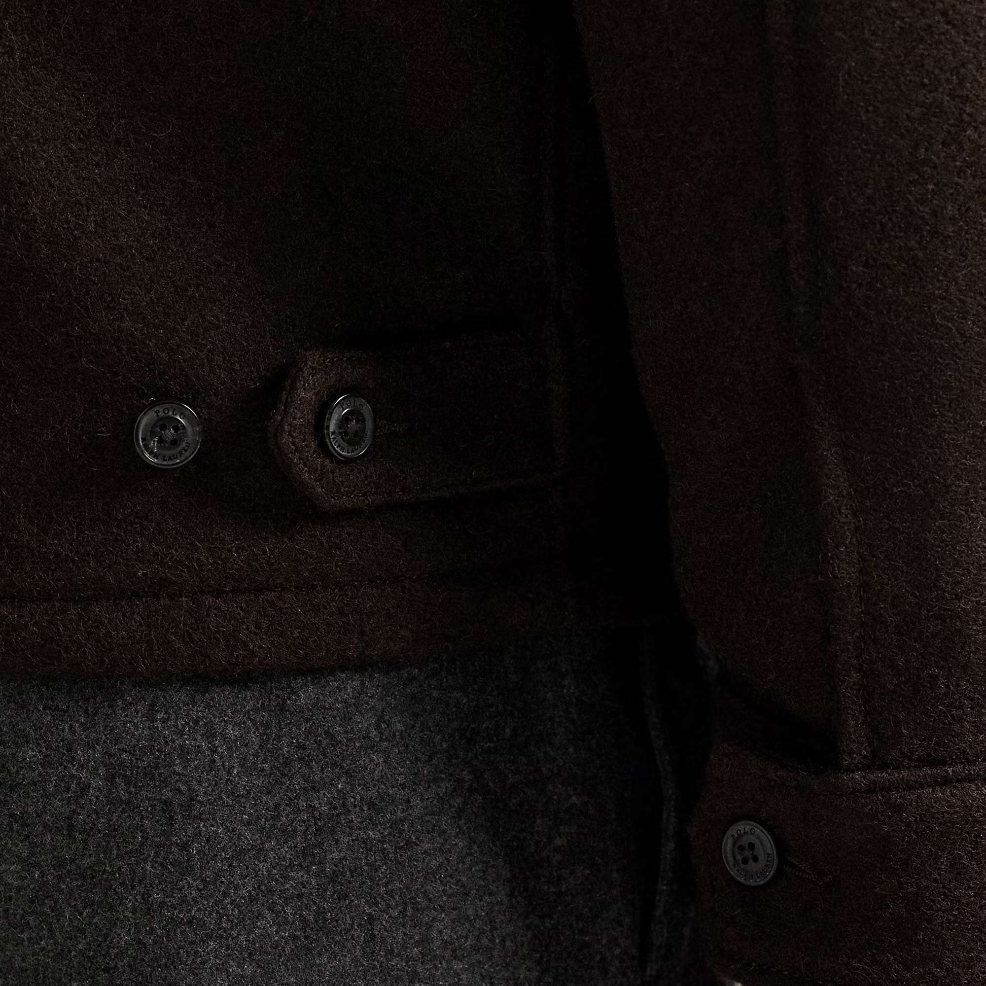 Polo Ralph Lauren The Langdon Wool Jacket - Circuit Brown