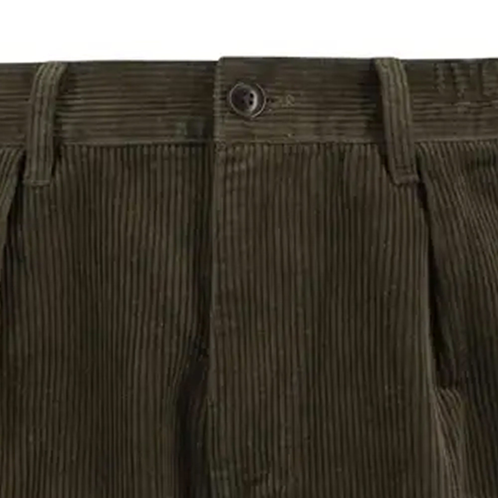 Barbour Elmbank Oversized Cord Trousers - Olive