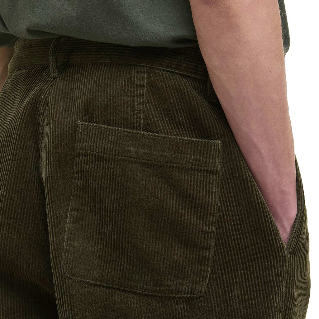 Barbour Elmbank Oversized Cord Trousers - Olive