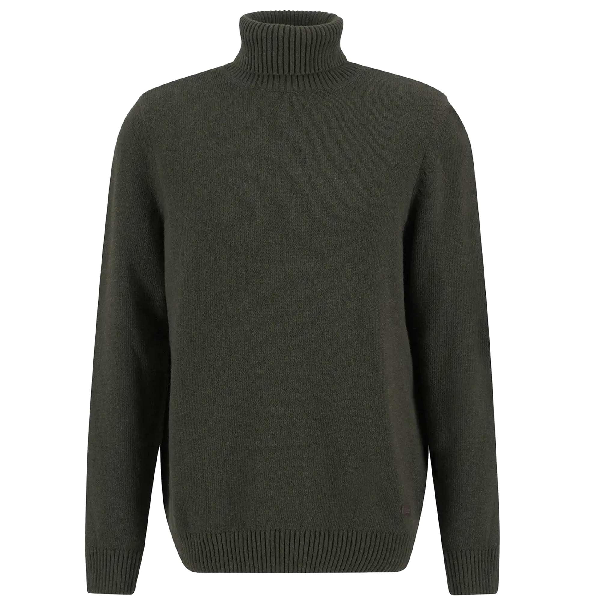 Barbour Kelp Roll-Neck Jumper - Olive