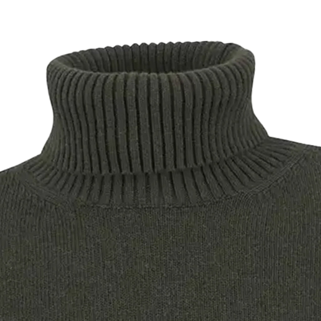 Barbour Kelp Roll-Neck Jumper - Olive