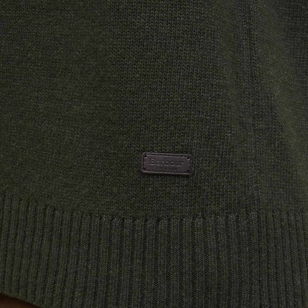 Barbour Kelp Roll-Neck Jumper - Olive
