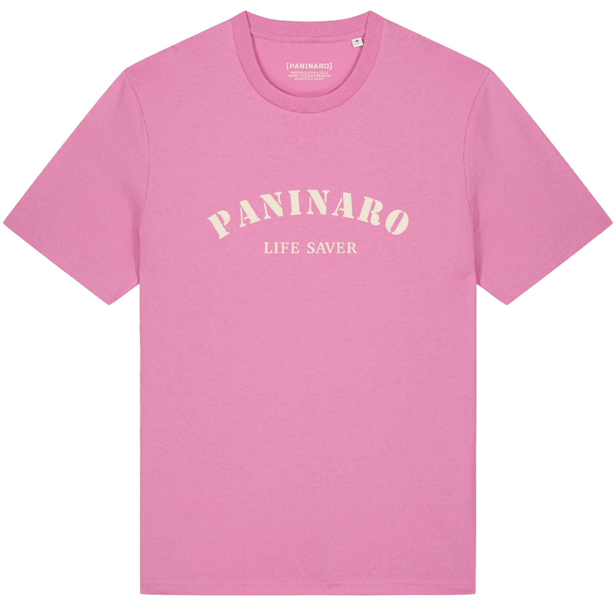 Paninaro Life Saver T-Shirt - Pink