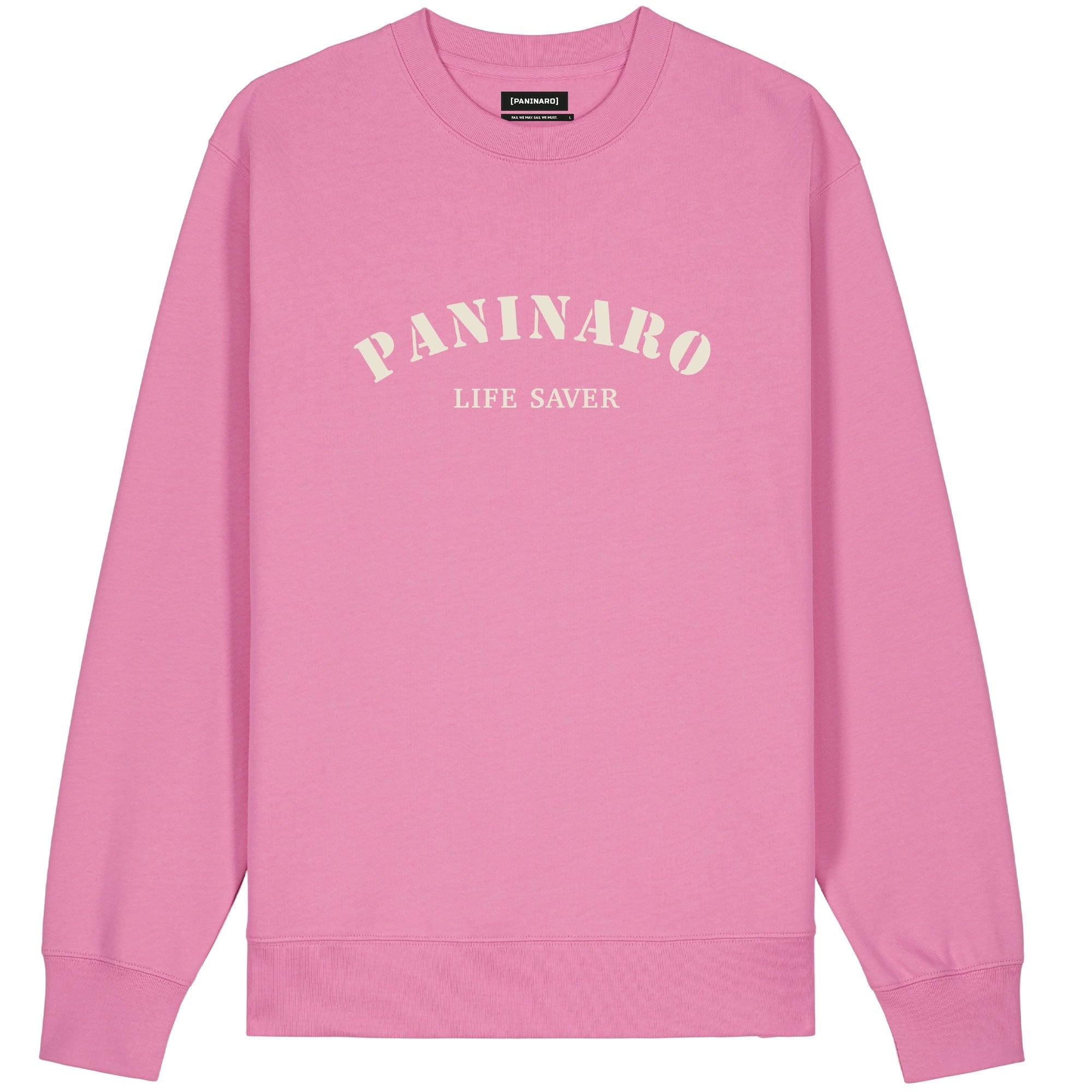 Paninaro Life Saver Sweatshirt - Pink