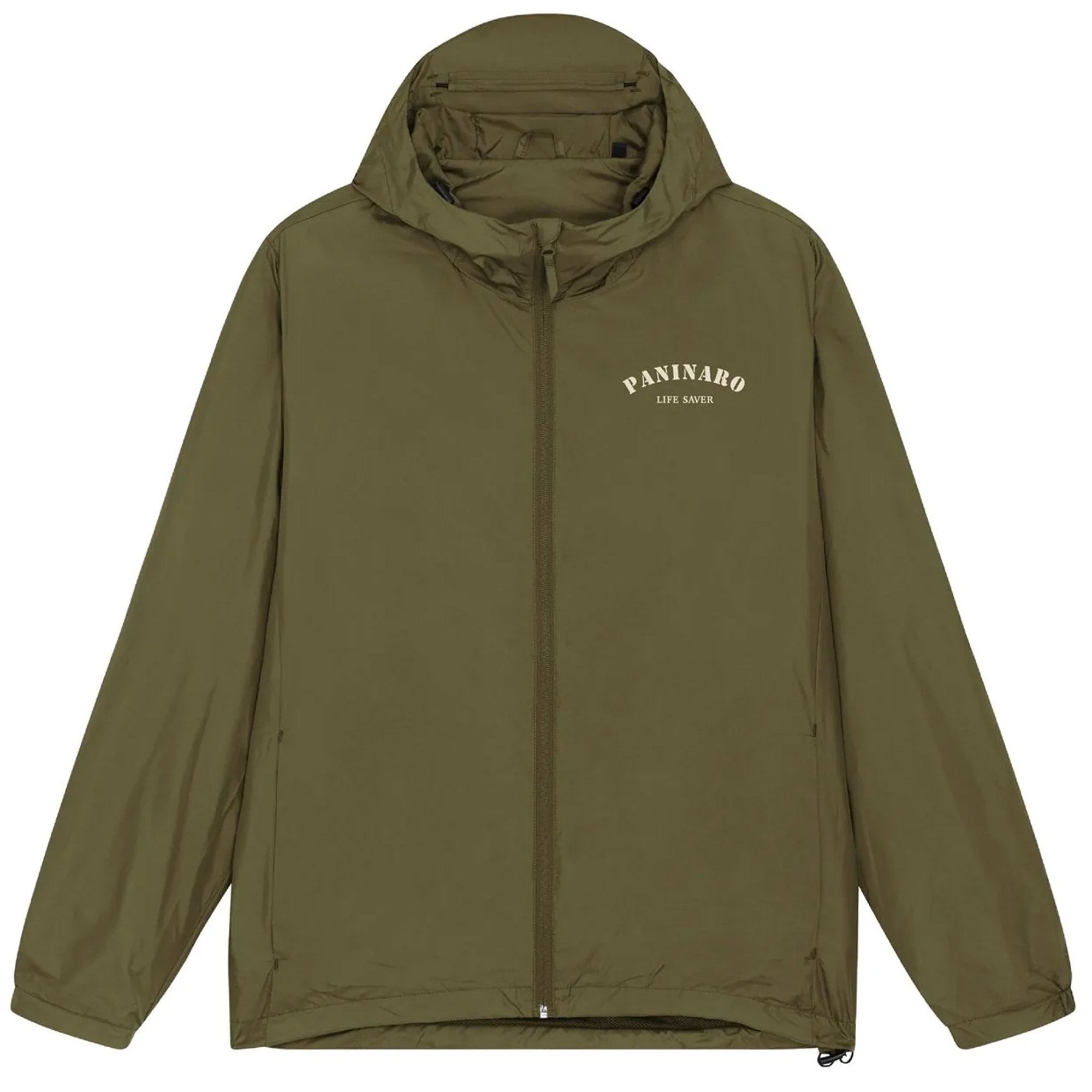 Paninaro Life Saver Hooded Jacket - Khaki