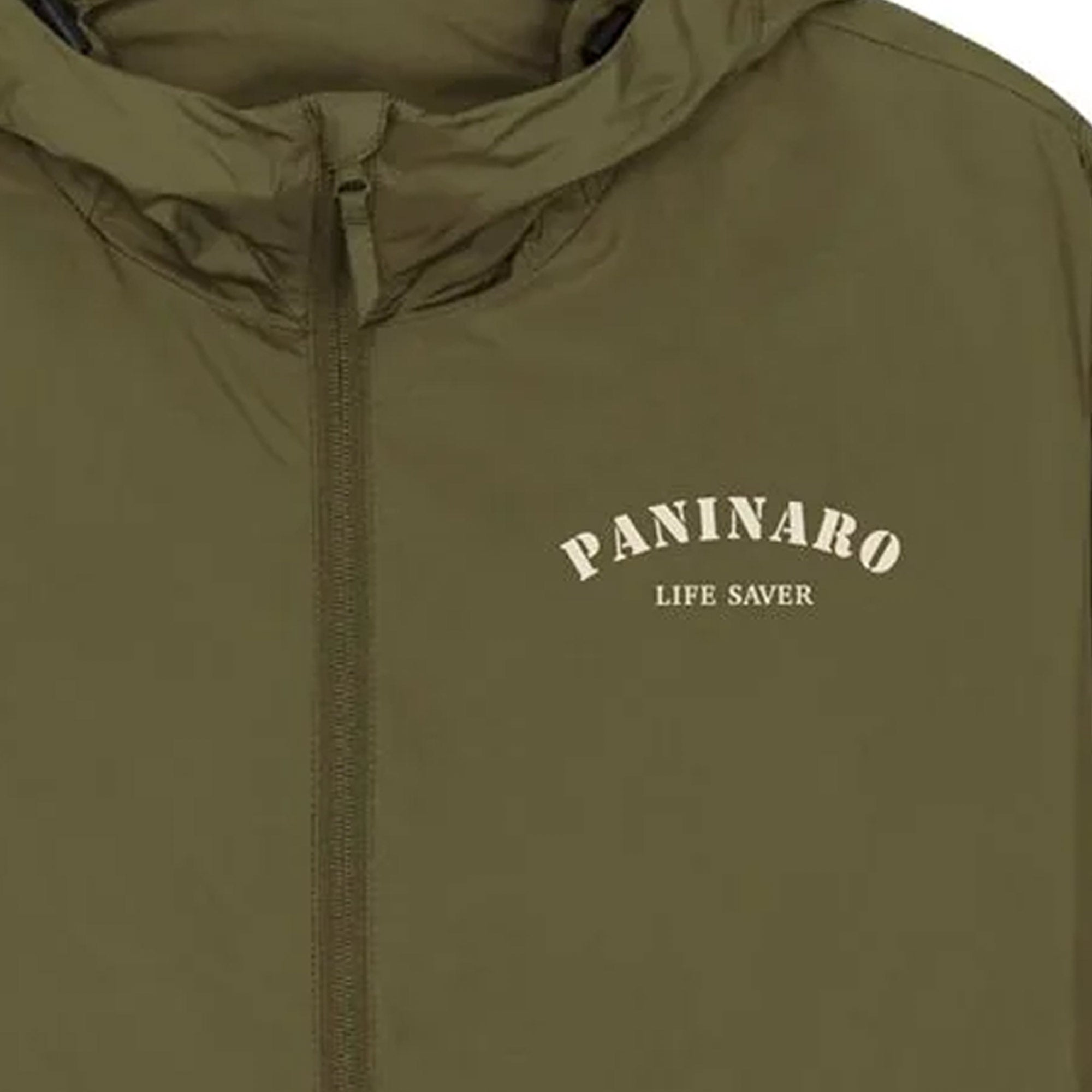 Paninaro Life Saver Hooded Jacket - Khaki