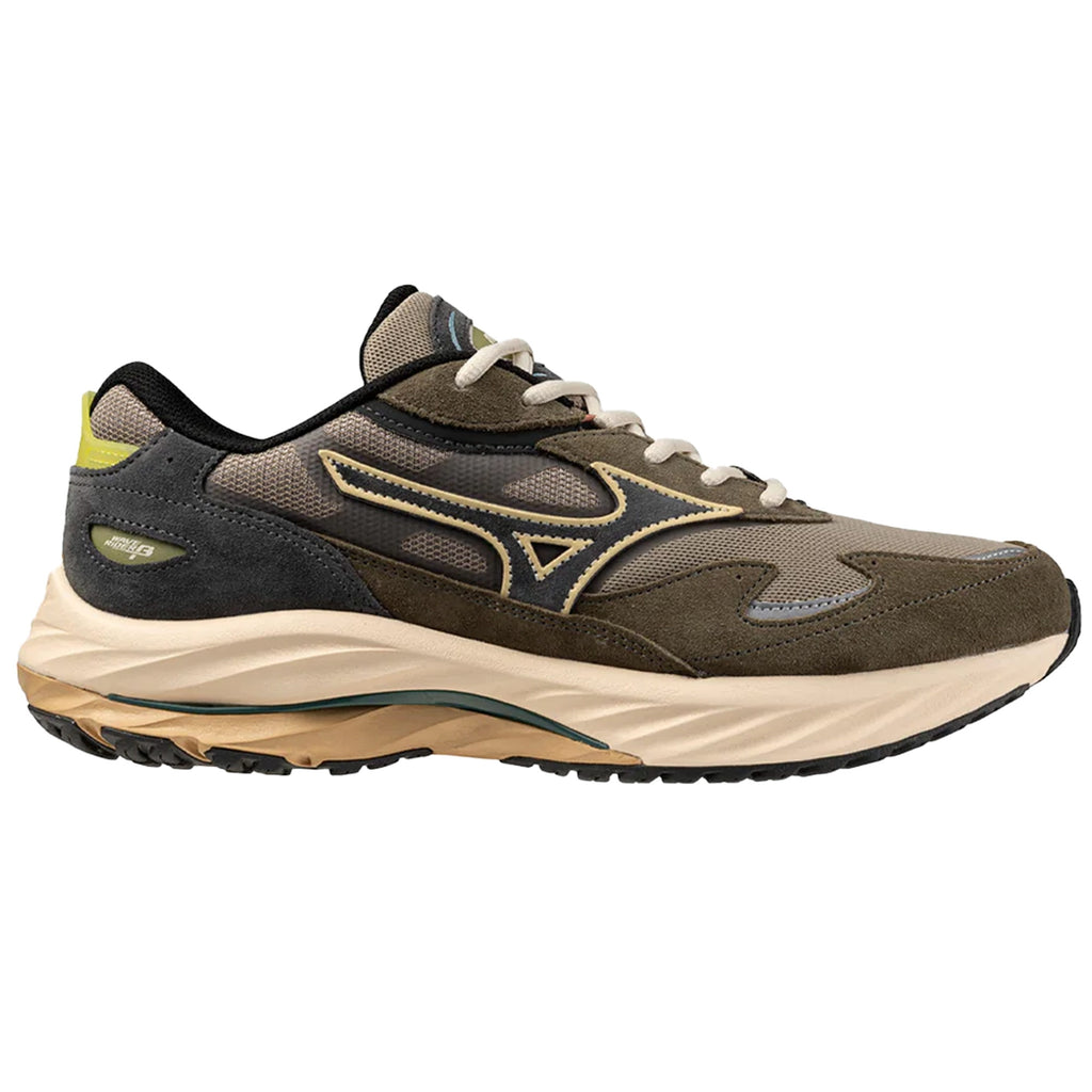 Mizuno Wave Rider Beta Vintage - Khaki/Black Sand/Grape