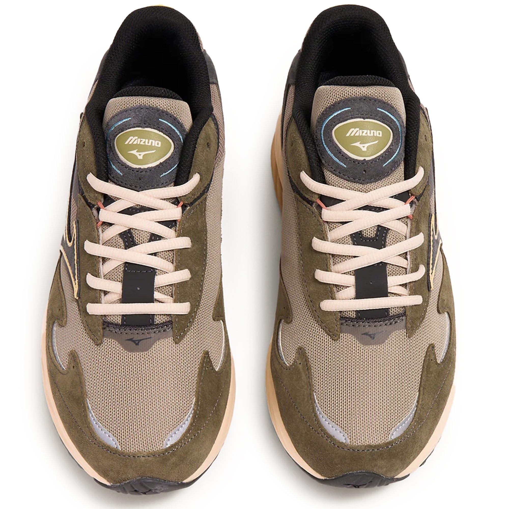 Mizuno Wave Rider Beta Vintage - Khaki/Black Sand/Grape