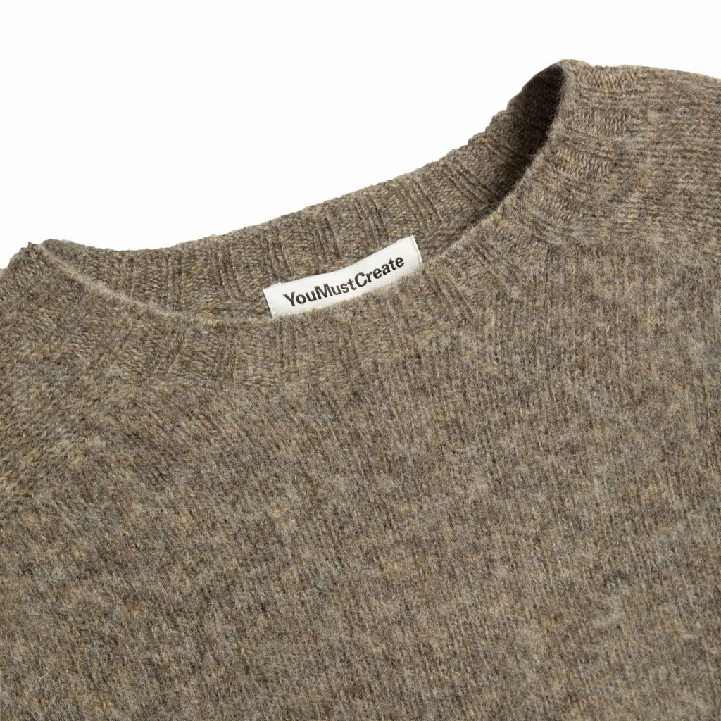 YMC Suedehead Jumper - Natural