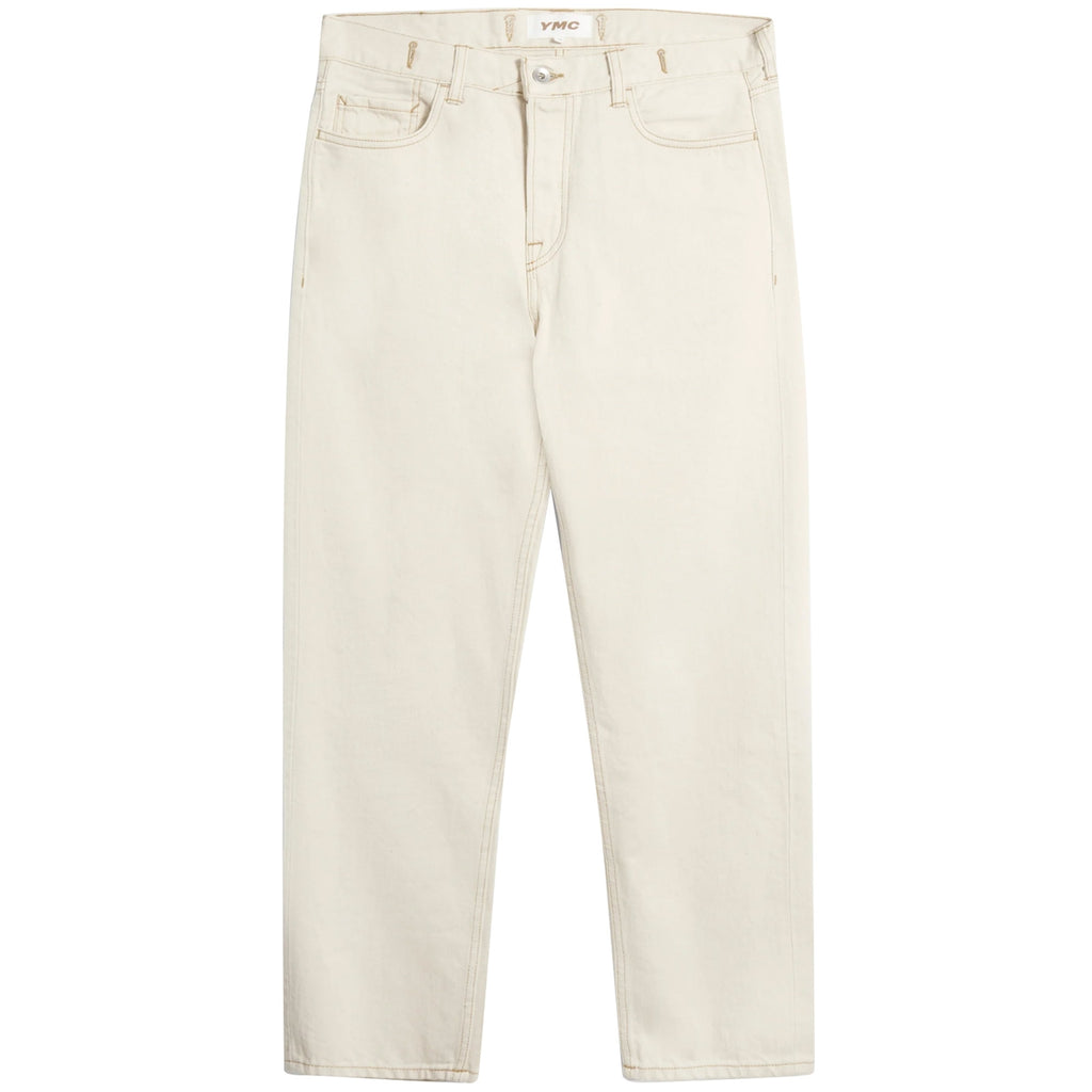 YMC Earth Tearaway Jeans - Ecru
