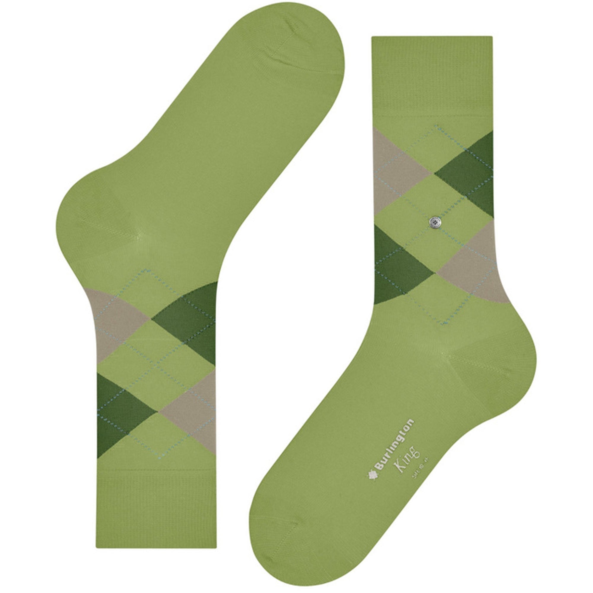Burlington Socks King Socks - Lime