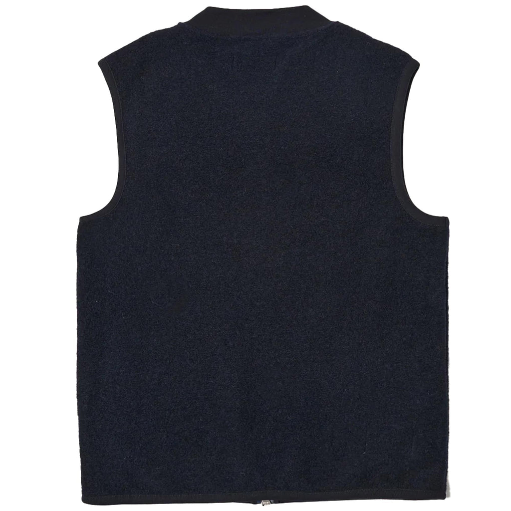 Universal Works Zip Waistcoat - Navy