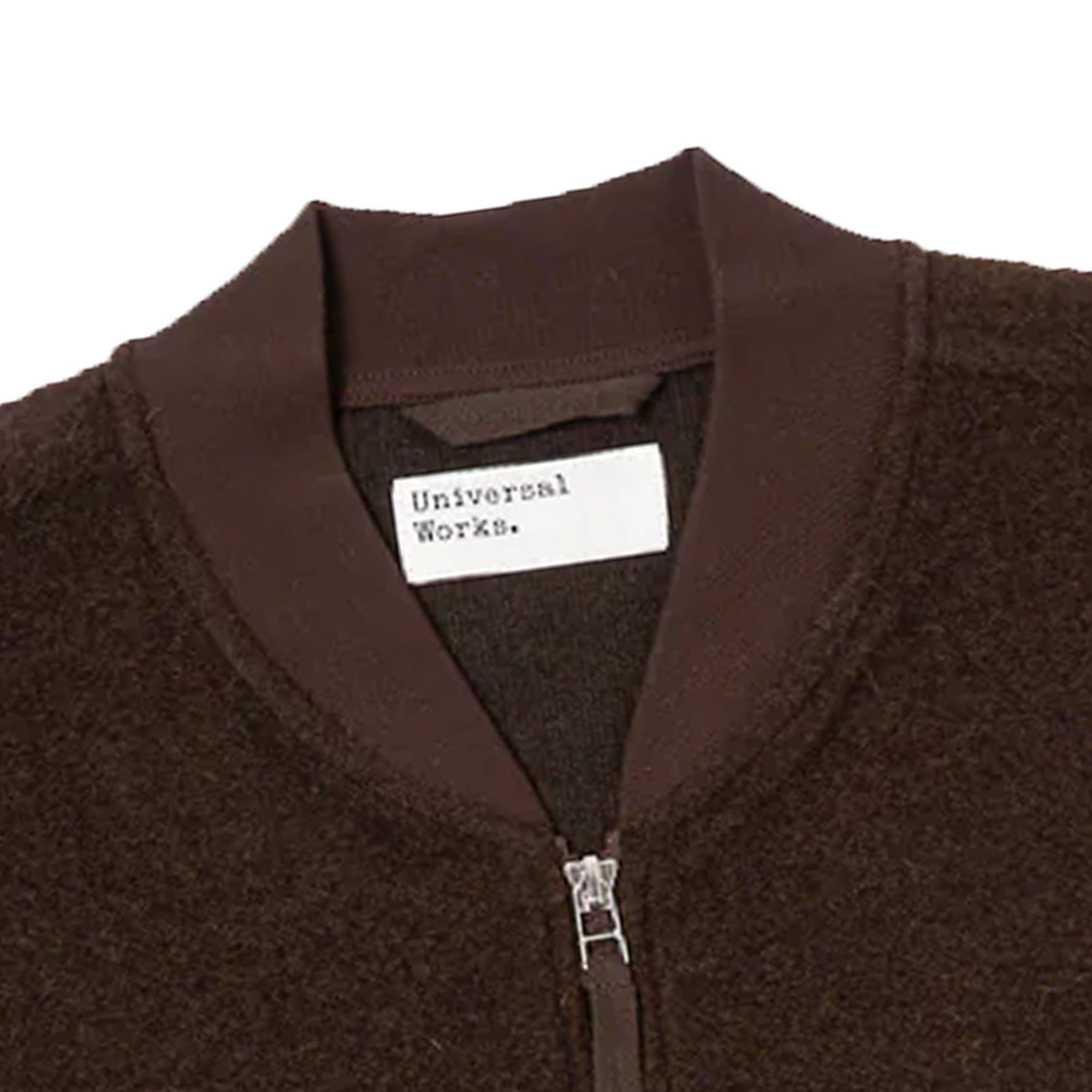 Universal Works Zip Waistcoat - Brown