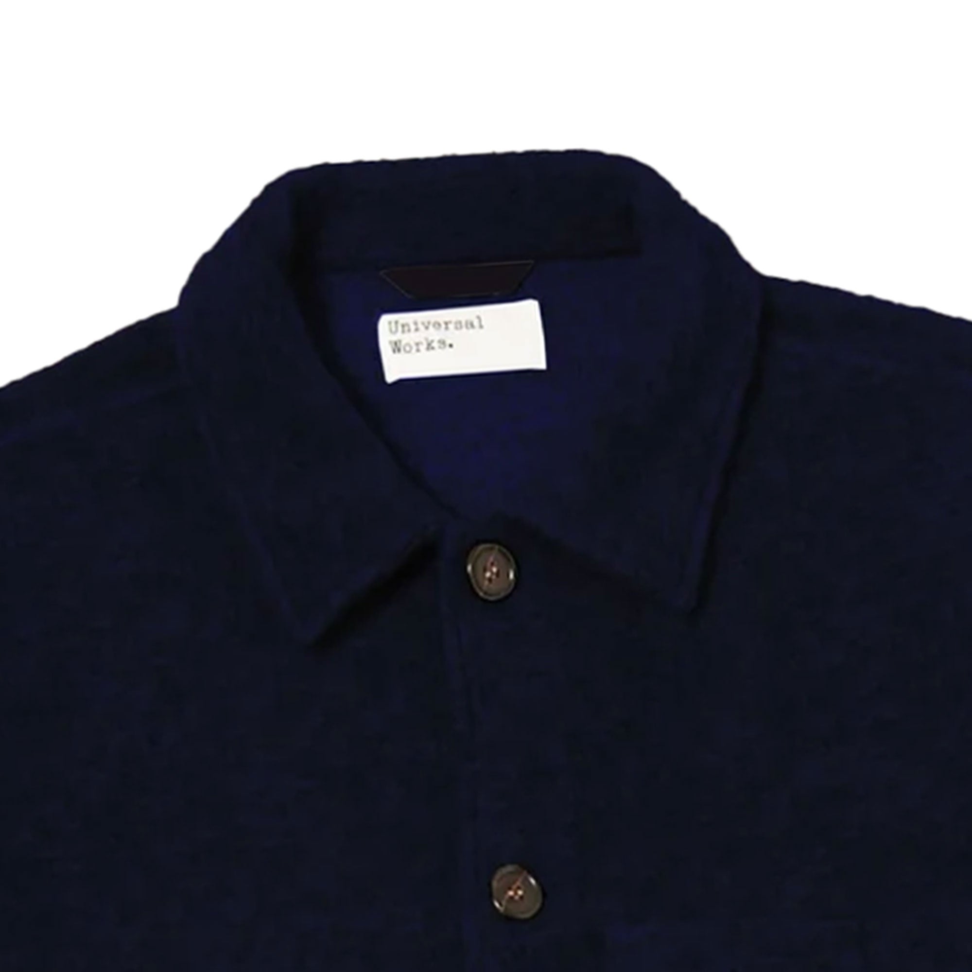 Universal Works Wool Fleece Uniform Jacket - Navy
