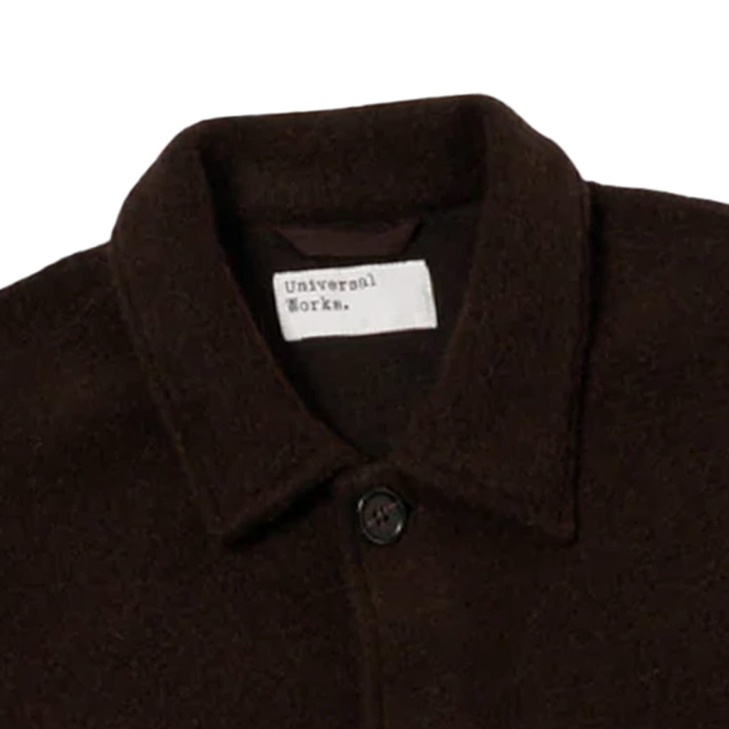 Universal Works Wool Fleece Uniform Jacket - Brown