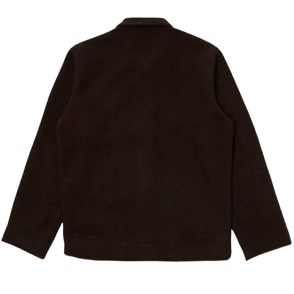 Universal Works Wool Fleece Uniform Jacket - Brown