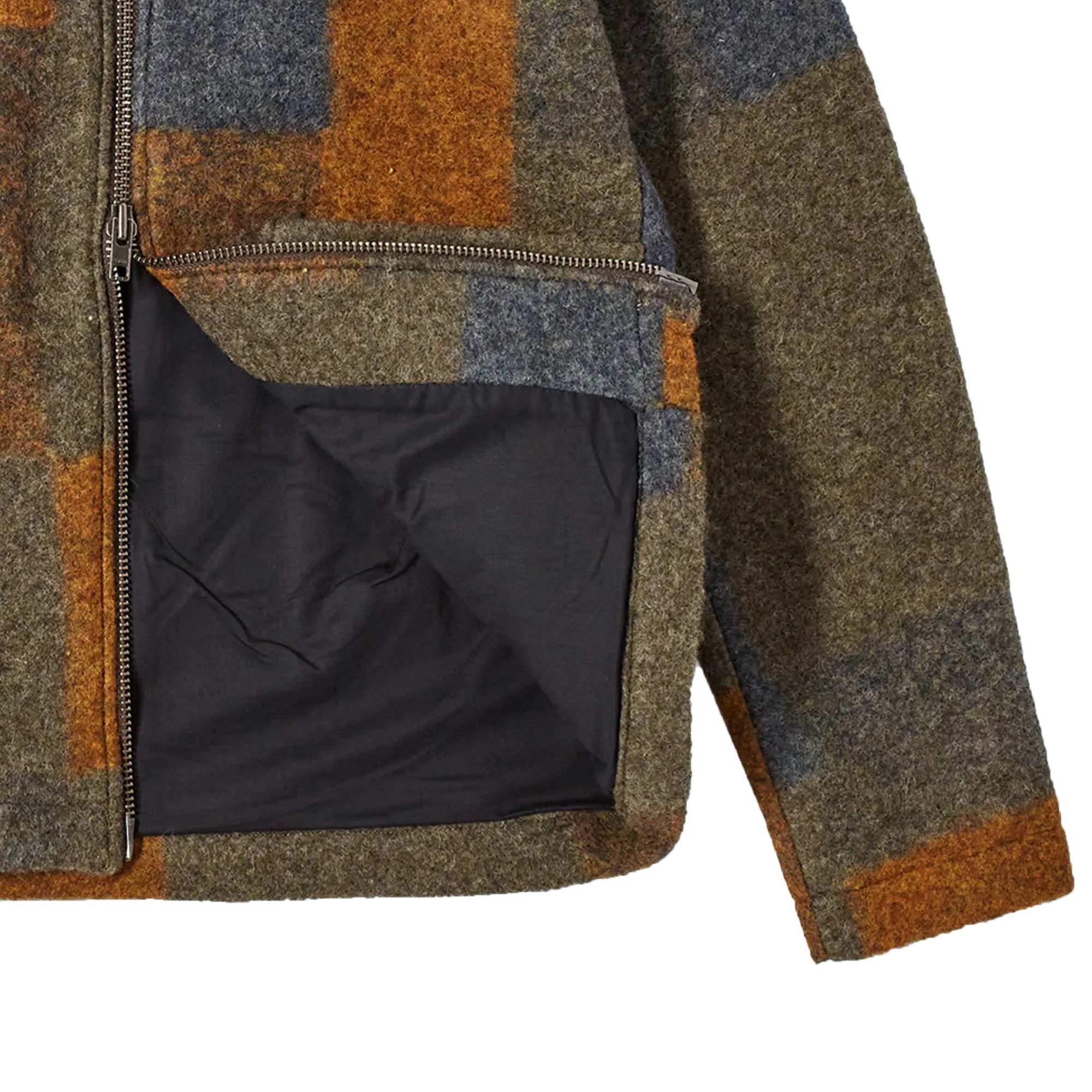 Gael Wool Jacket - Brown Check
