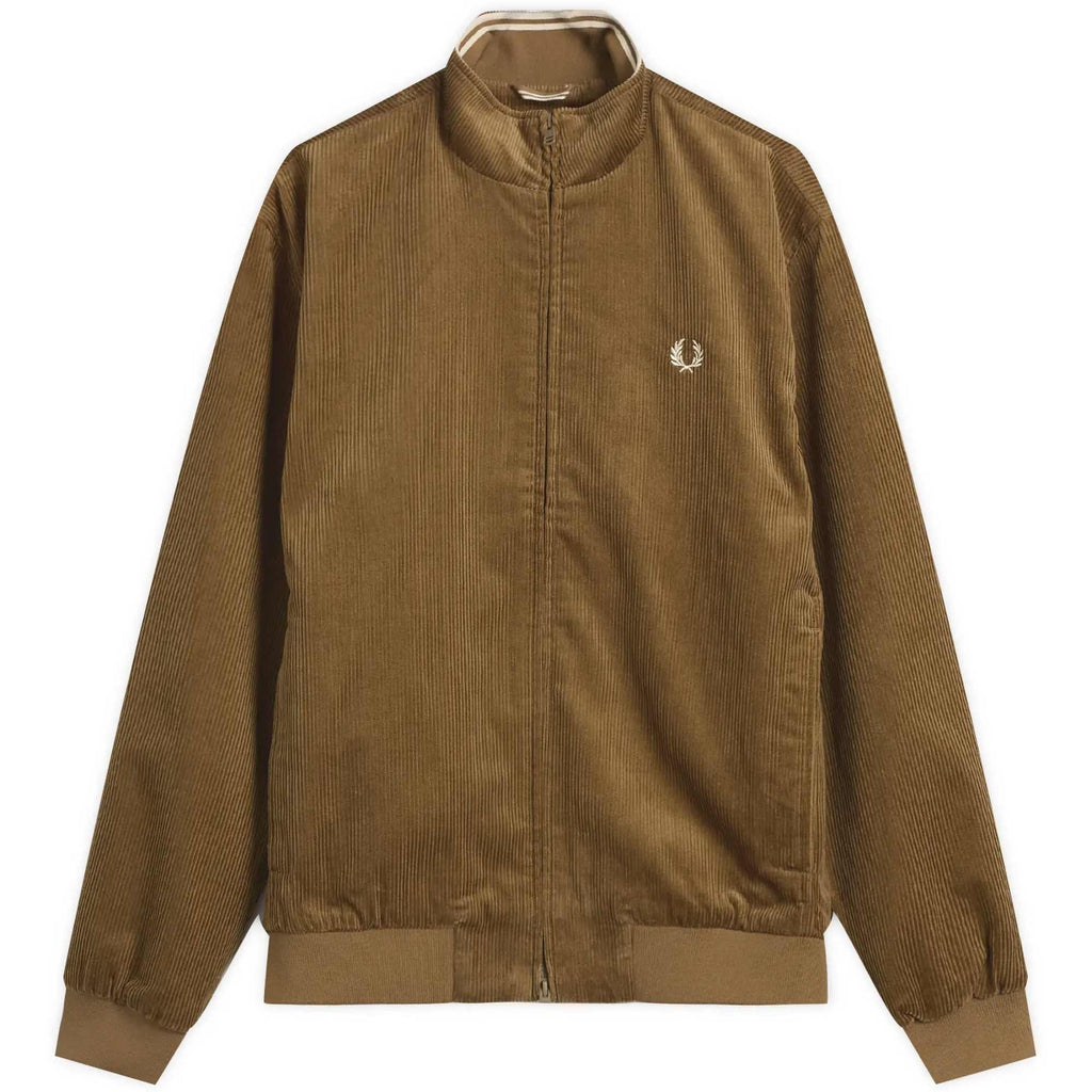 Fred Perry Corduroy Brentham Jacket - Shaded Stone
