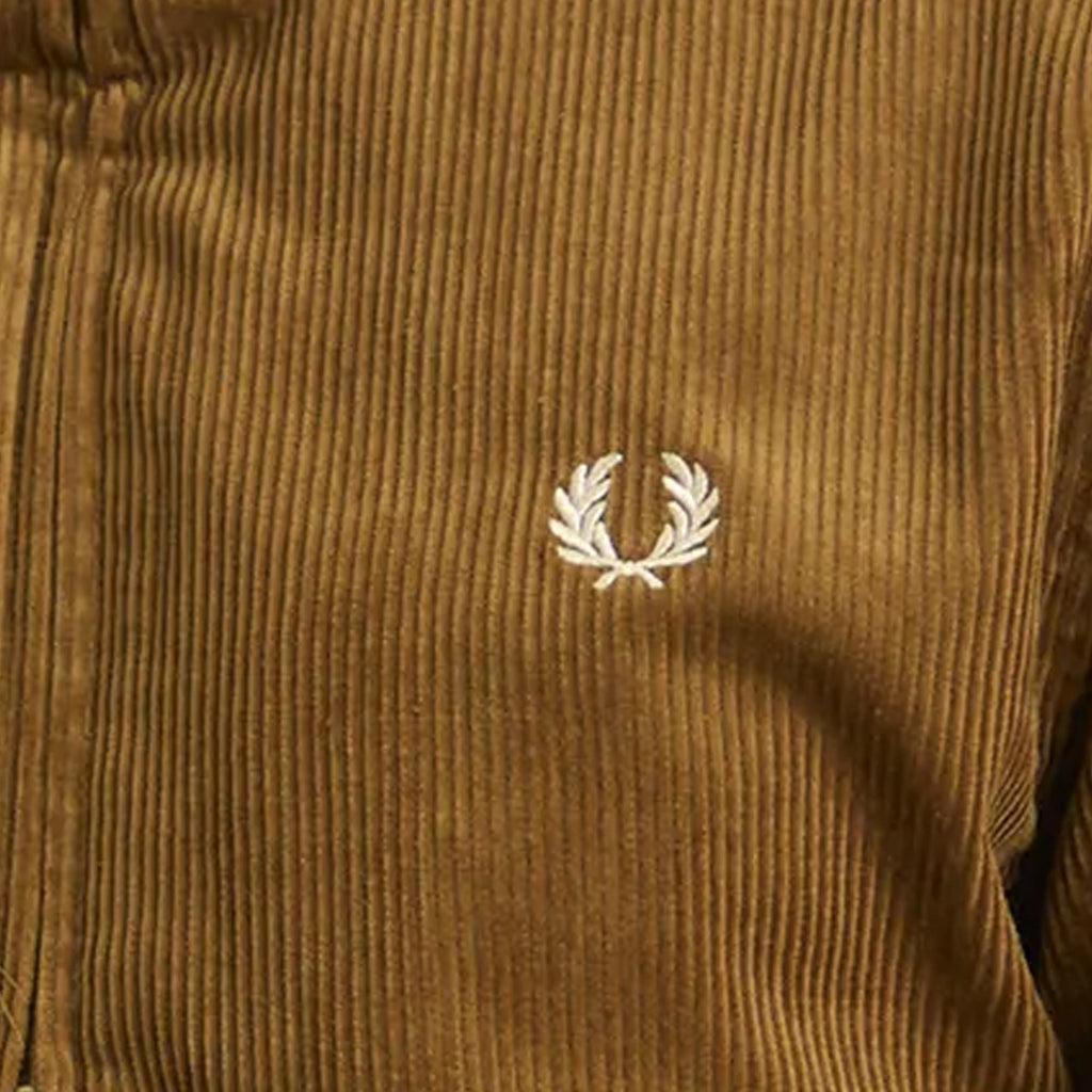 Fred Perry Corduroy Brentham Jacket - Shaded Stone