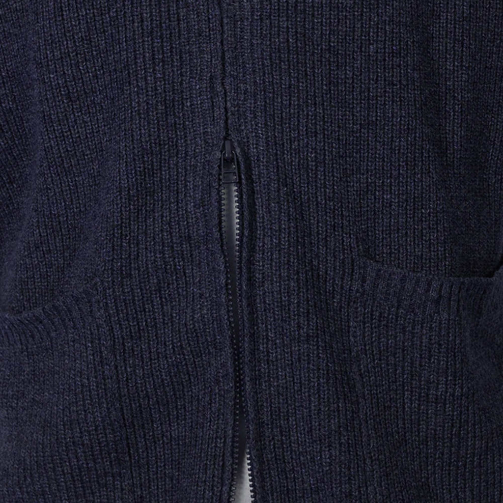 Universal Works Zip Cardigan - Navy