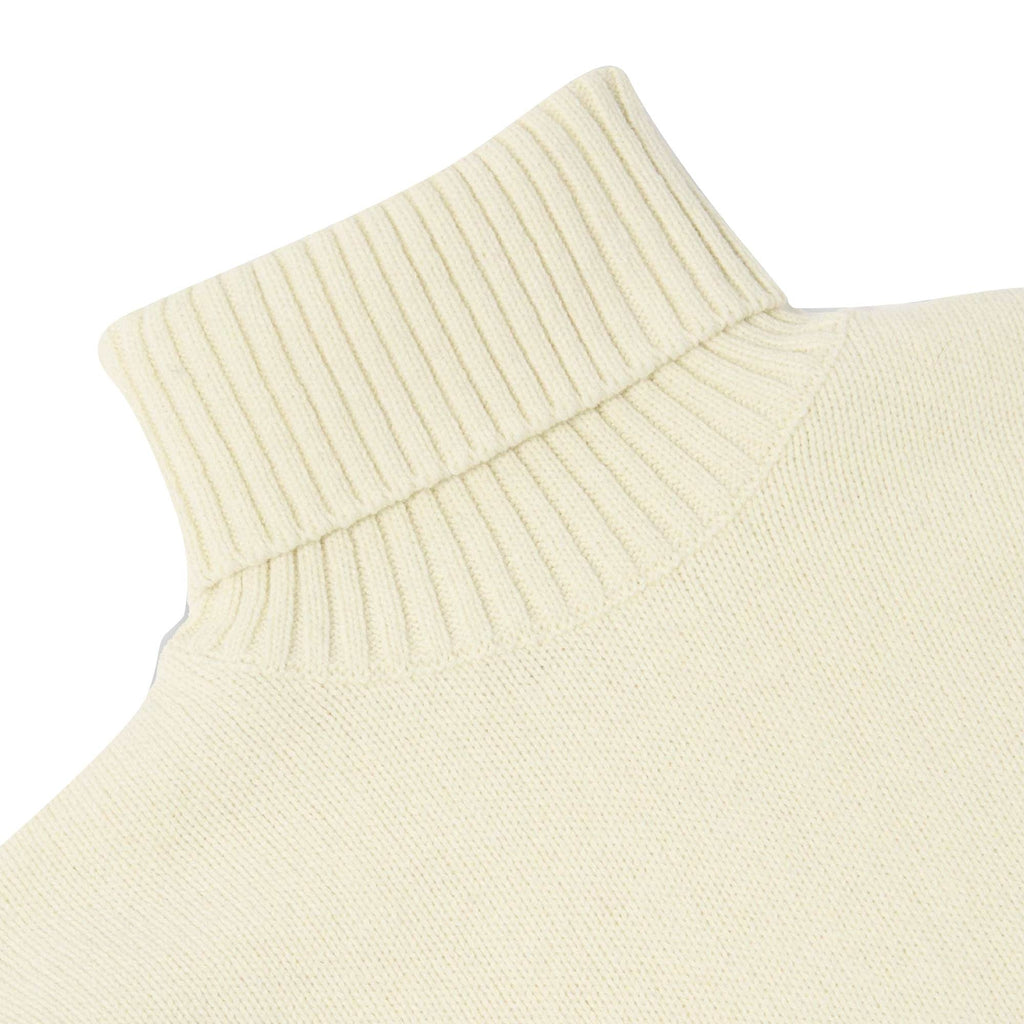 Universal Works Roll Neck Jumper - Ecru