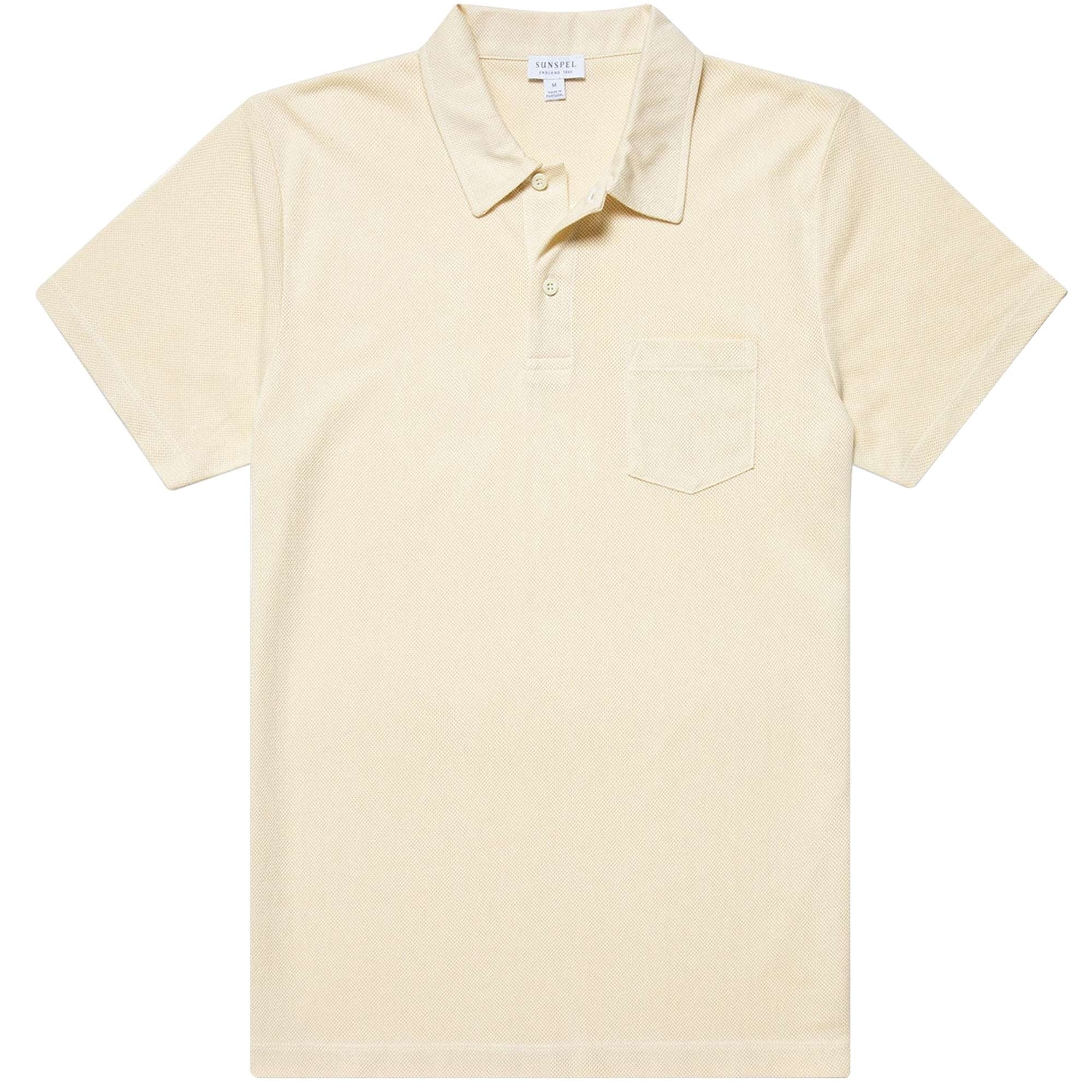 Sunspel Riviera Polo Shirt - Undyed