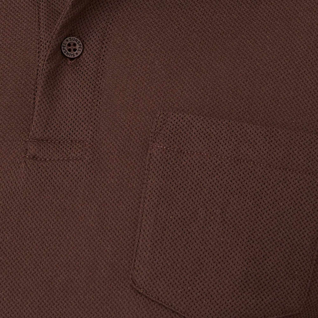 Sunspel Riviera Polo Shirt - Bakelite