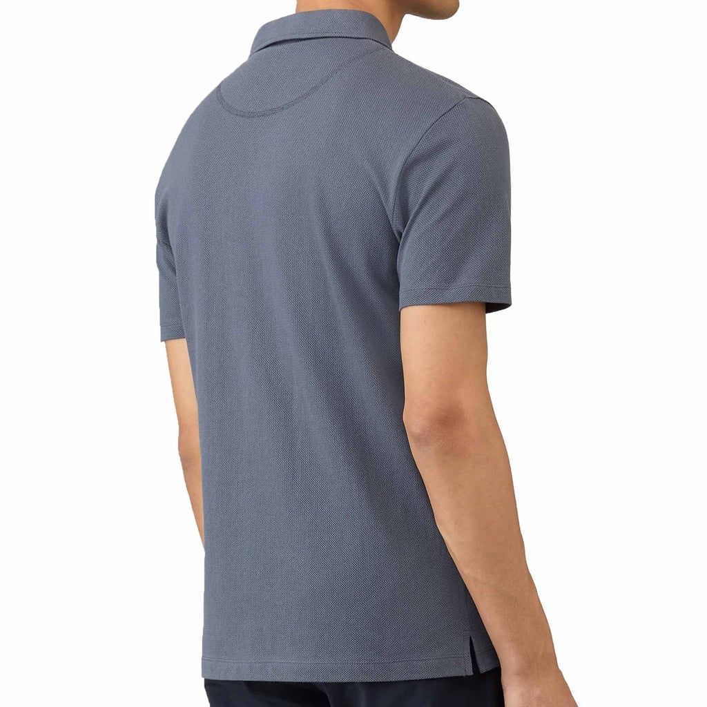 Sunspel Riviera Polo Shirt - Slate Blue