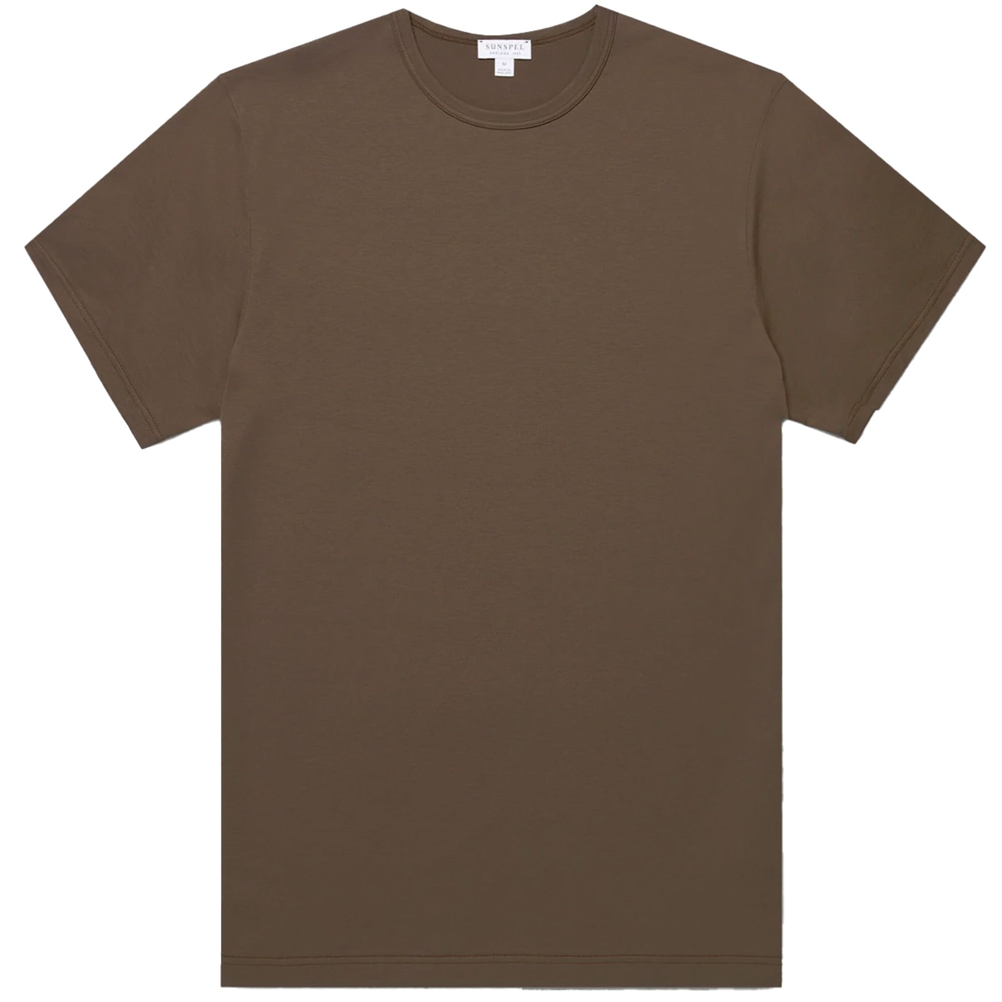 Sunspel Classic T-Shirt - Bark