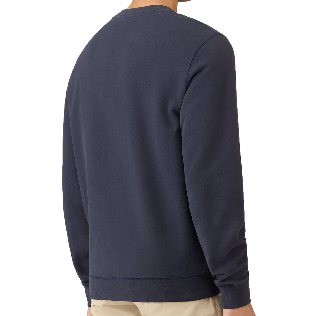 Sunspel Loopback Sweatshirt - Navy