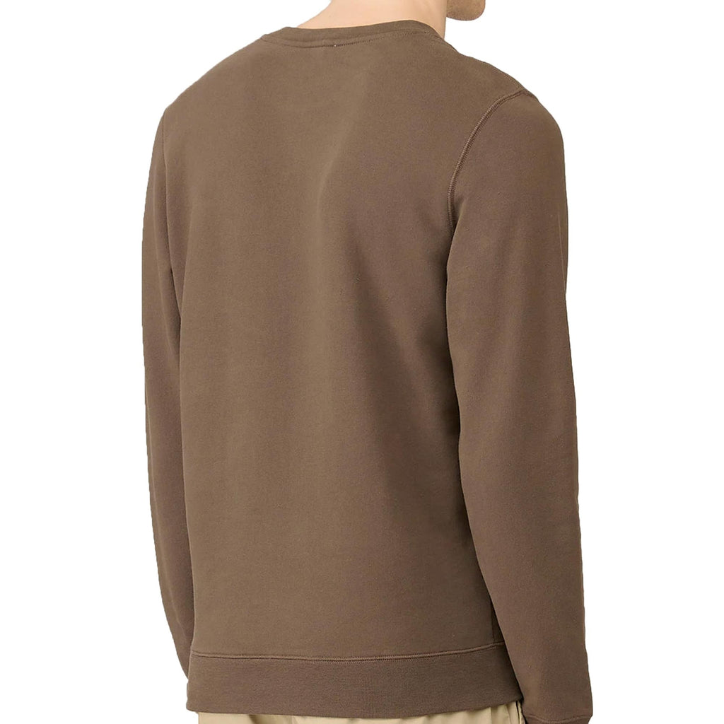 Sunspel Loopback Sweatshirt - Bark